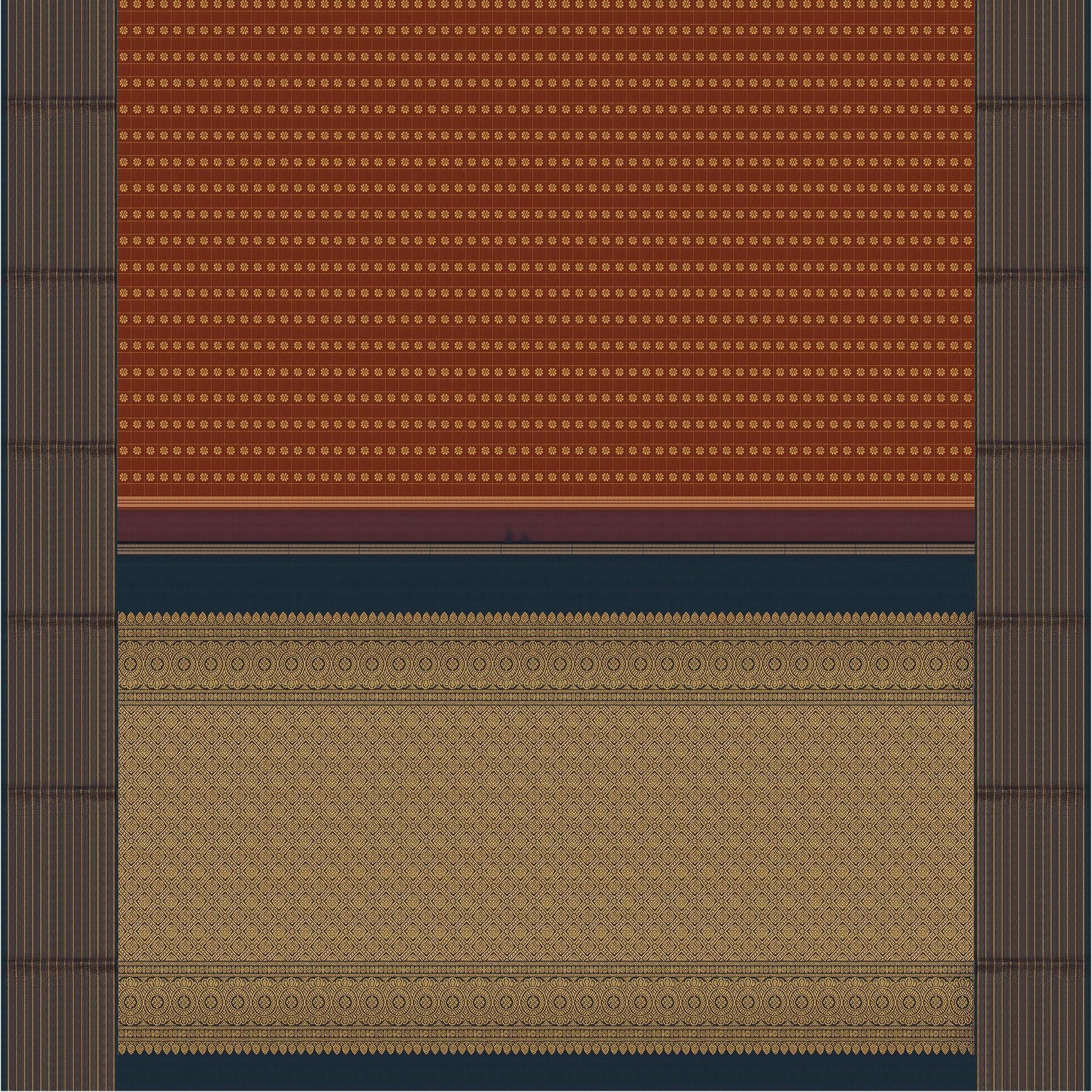 Kanakavalli Kanjivaram Silk Sari 25-599-HS001-01077 - Full View