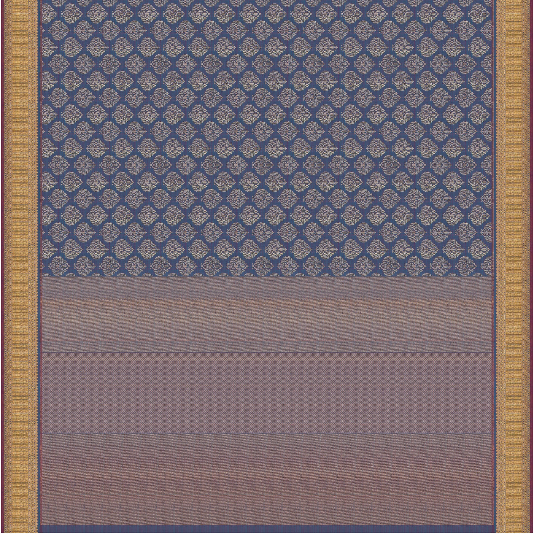 Kanakavalli Kanjivaram Silk Sari 25-599-HS001-01487 - Full View
