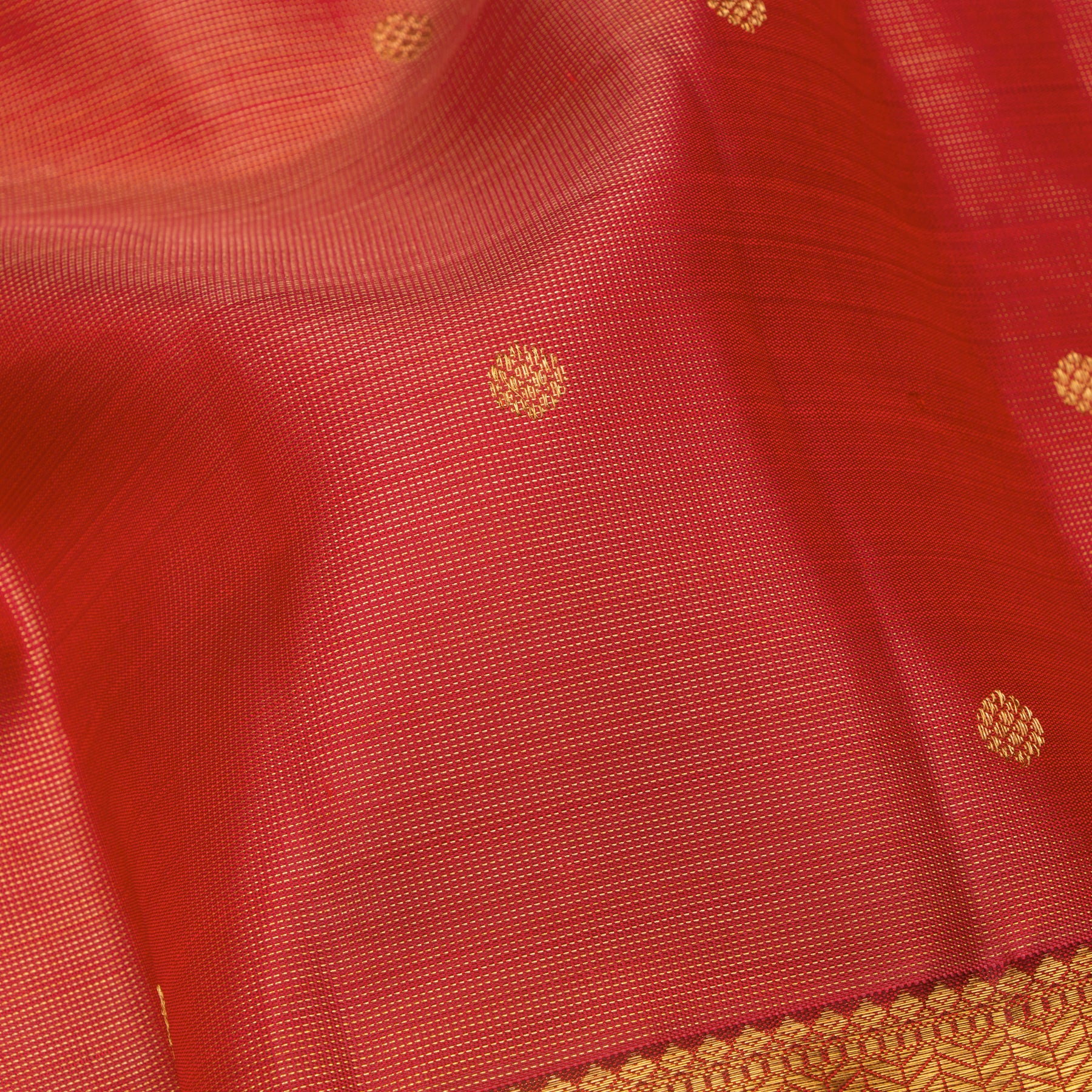 Kanakavalli Kanjivaram Silk Sari 25-599-HS001-01861 - Fabric View