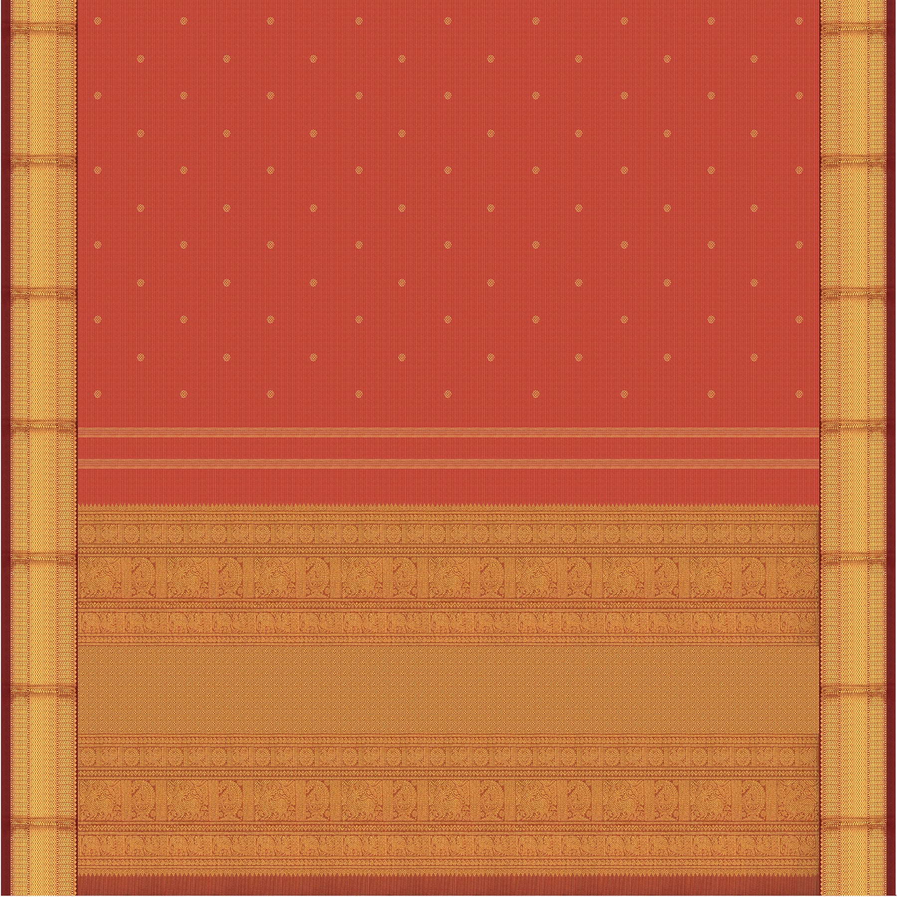 Kanakavalli Kanjivaram Silk Sari 25-599-HS001-01862 - Full View