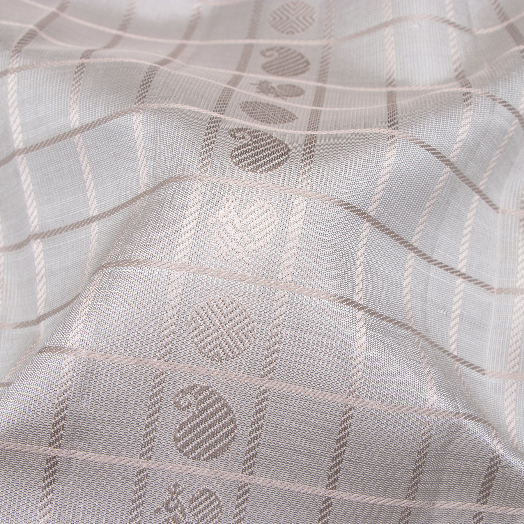 Kanakavalli Kanjivaram Silk Sari 25-599-HS001-01867 - Fabric View