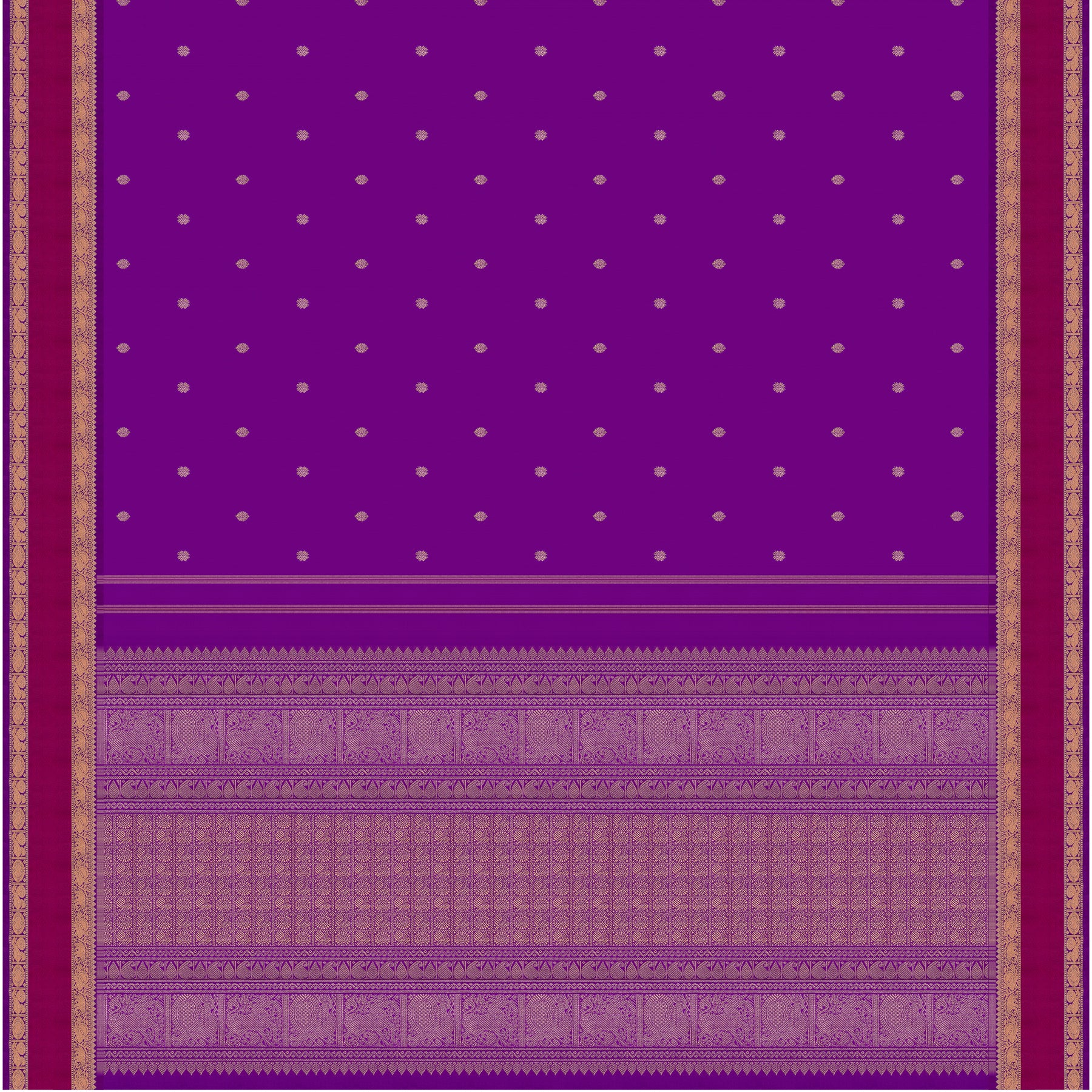 Kanakavalli Kanjivaram Silk Sari 25-599-HS001-02534 - Full View