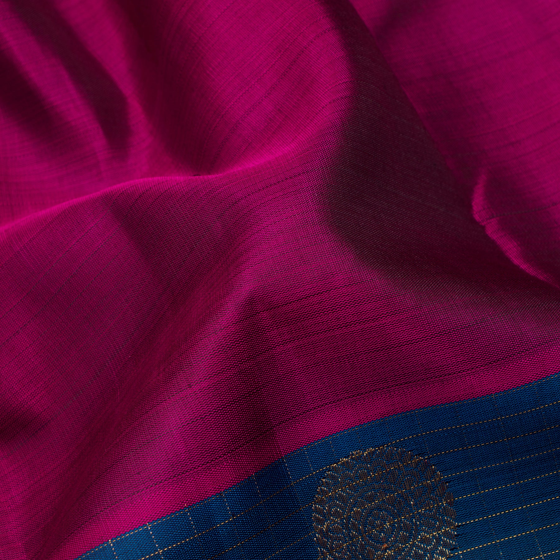 Kanakavalli Kanjivaram Silk Sari 25-599-HS001-02563 - Fabric View