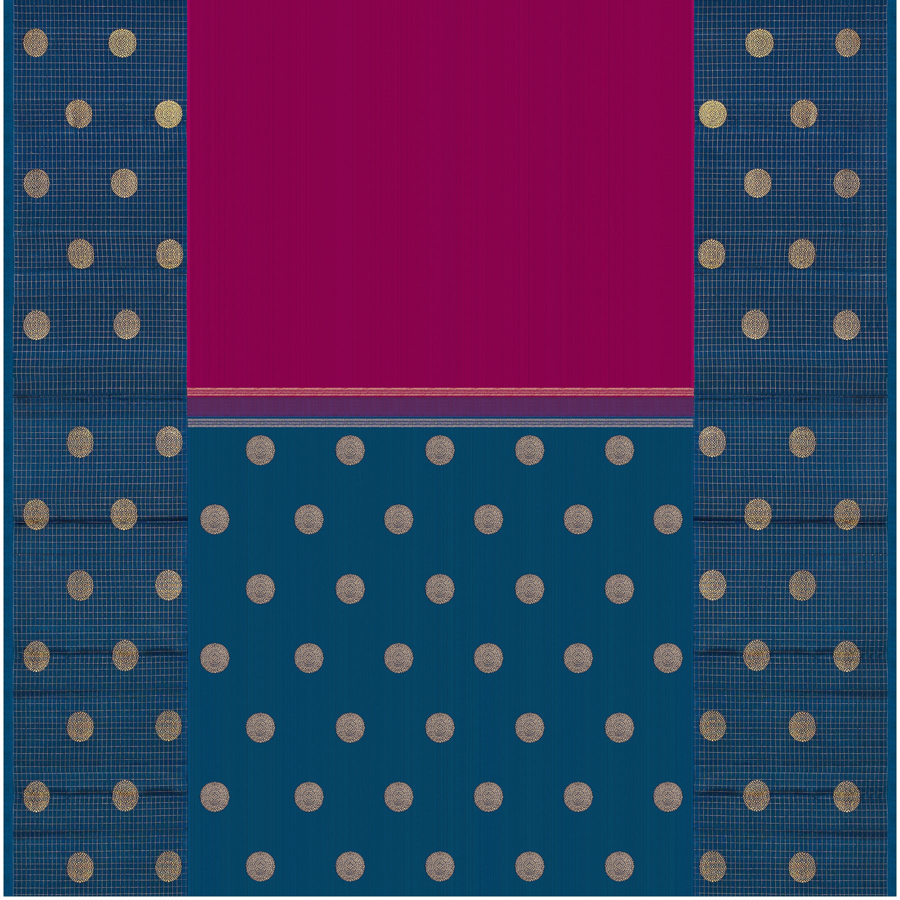 Kanakavalli Kanjivaram Silk Sari 25-599-HS001-02563 - Full View