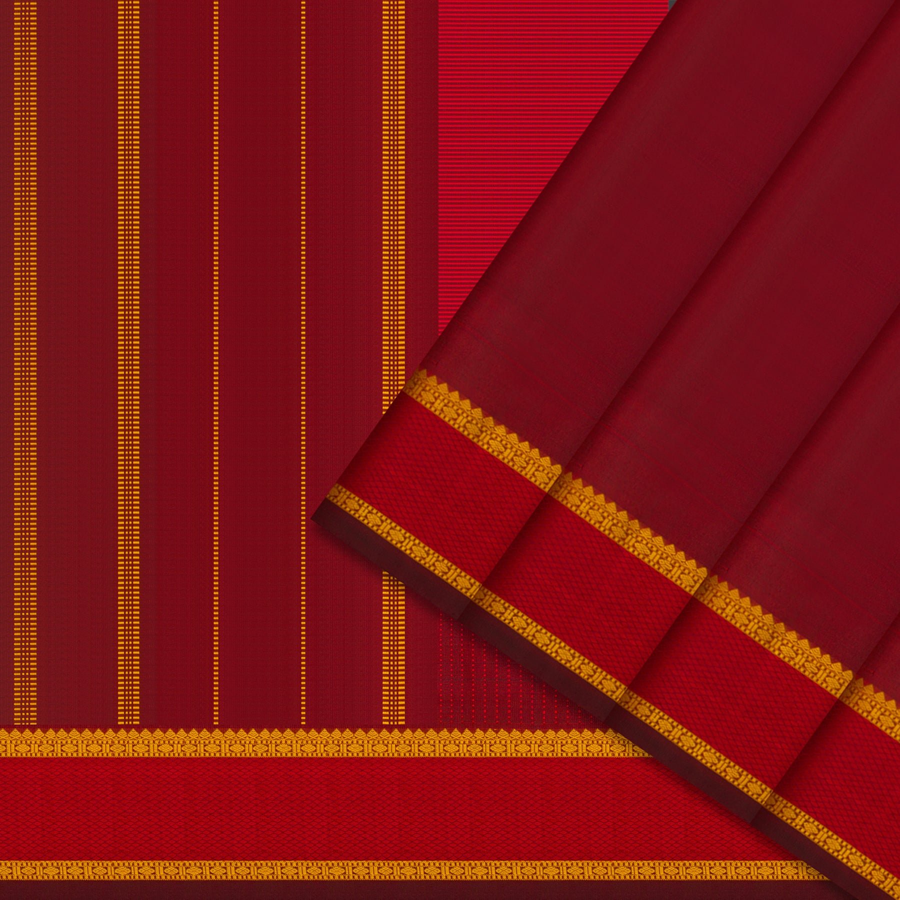 Kanakavalli Kanjivaram Silk Sari 25-599-HS001-02572 - Cover View
