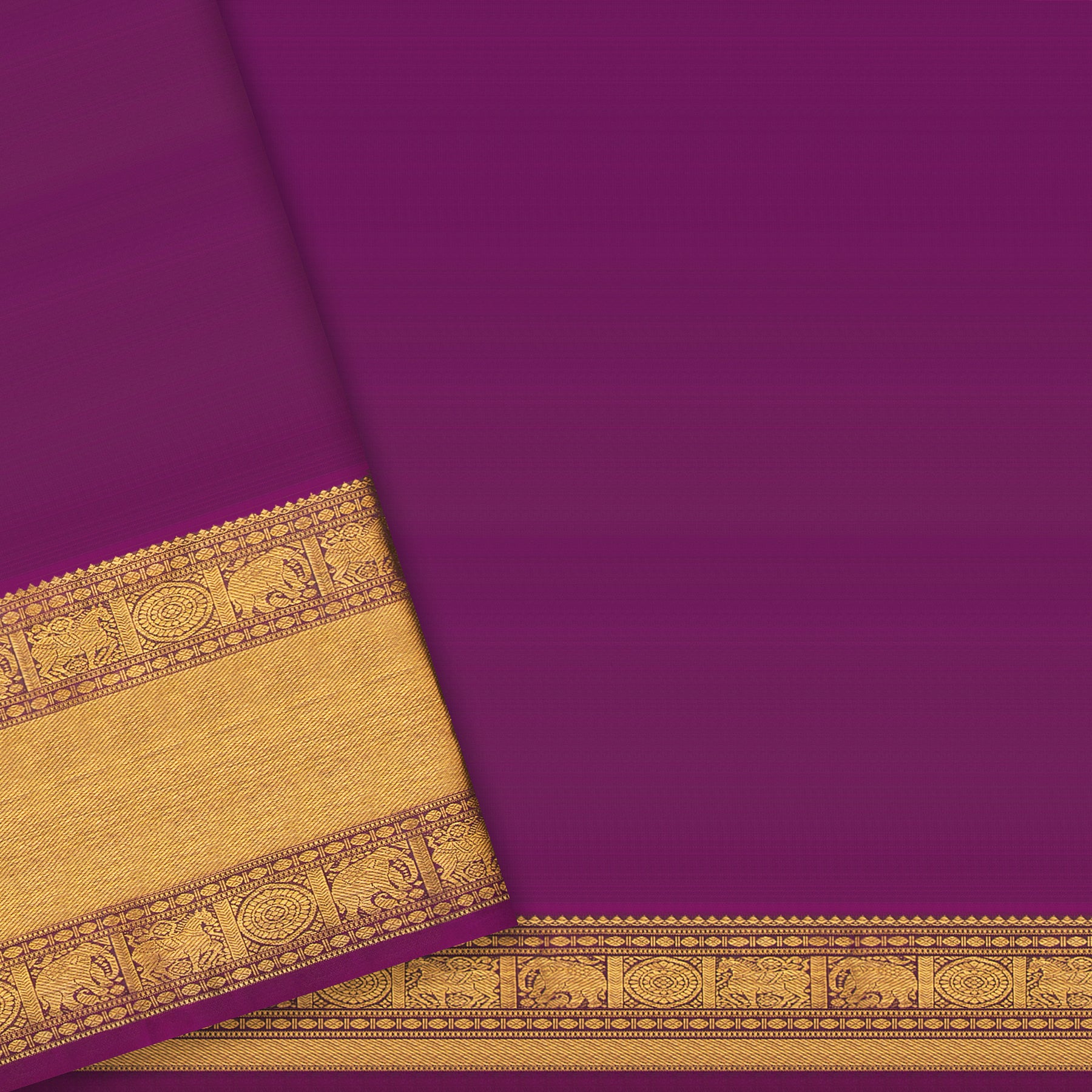 Kanakavalli Kanjivaram Silk Sari 25-599-HS001-02594 - Blouse View