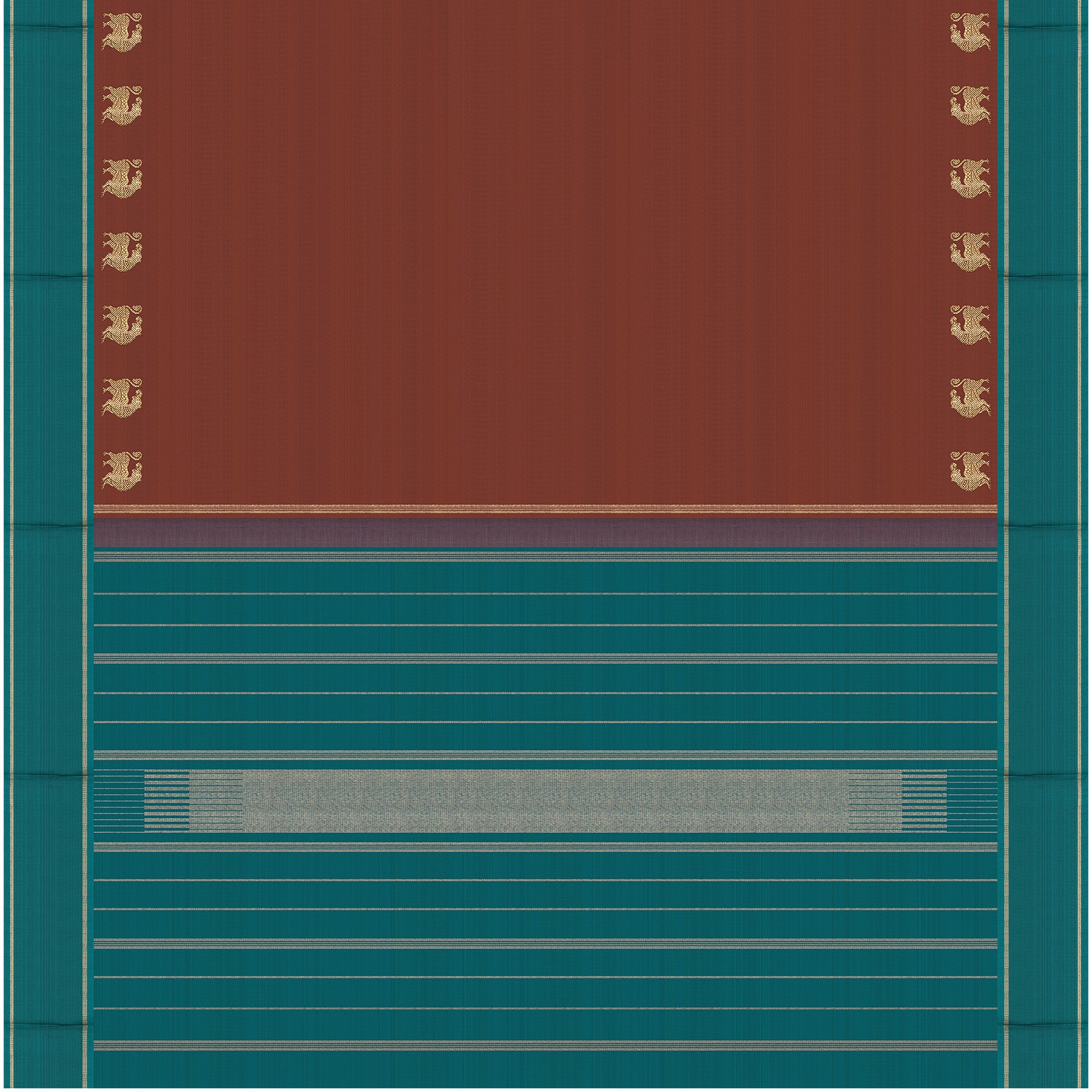 Kanakavalli Kanjivaram Silk Sari 25-599-HS001-03576 - Full View