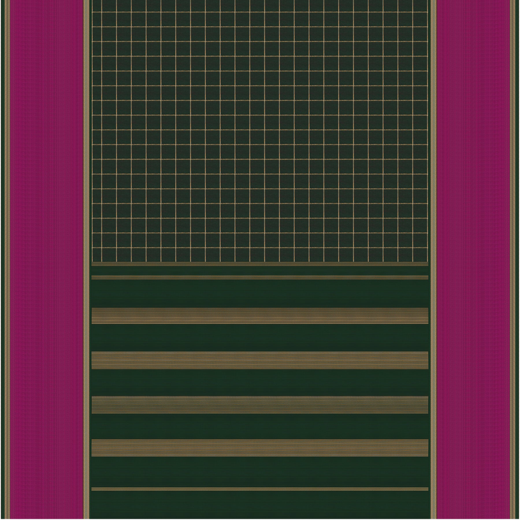 Kanakavalli Kanjivaram Silk Sari 25-599-HS001-03632 - Full View