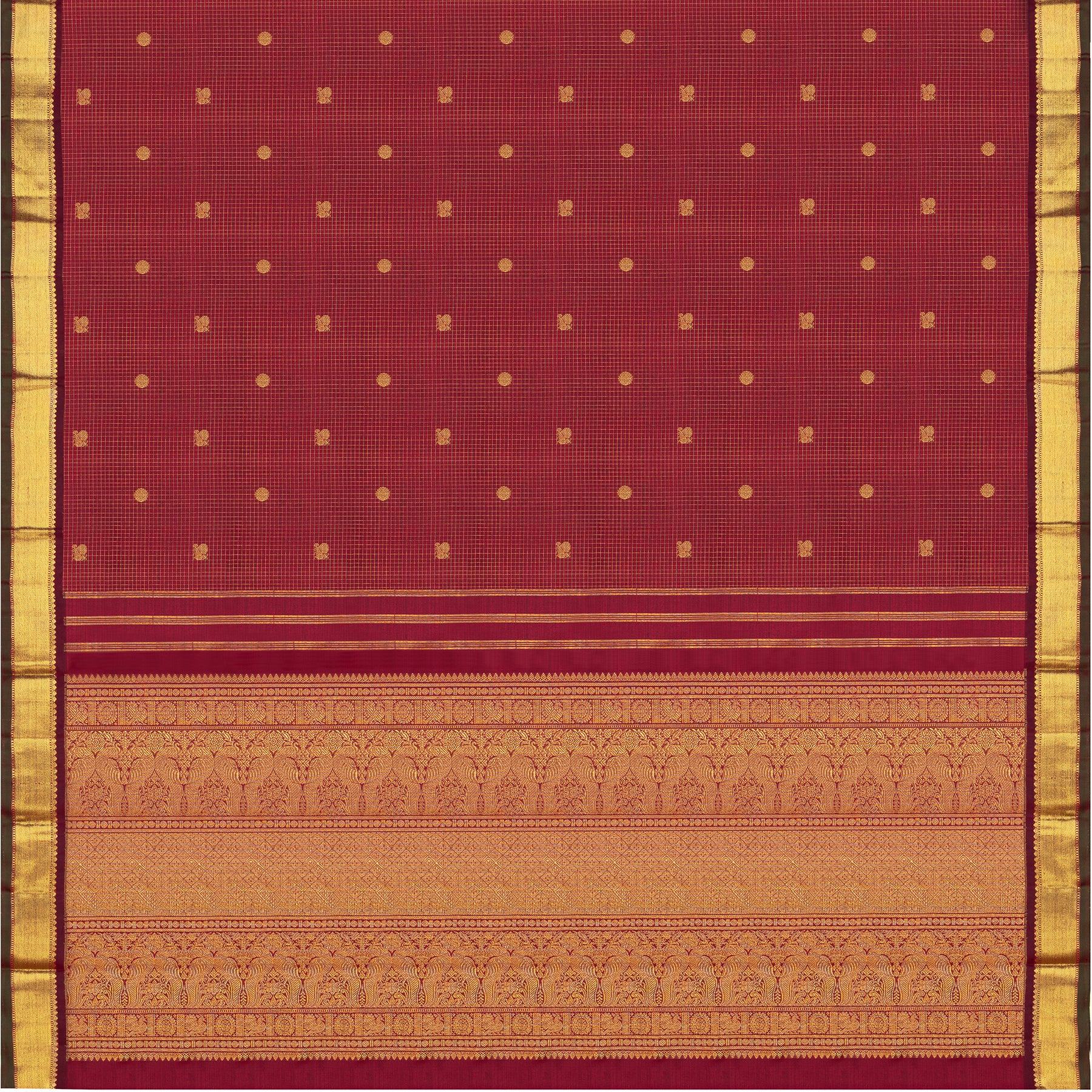 Kanakavalli Kanjivaram Silk Sari 25-599-HS001-03648 - Full View