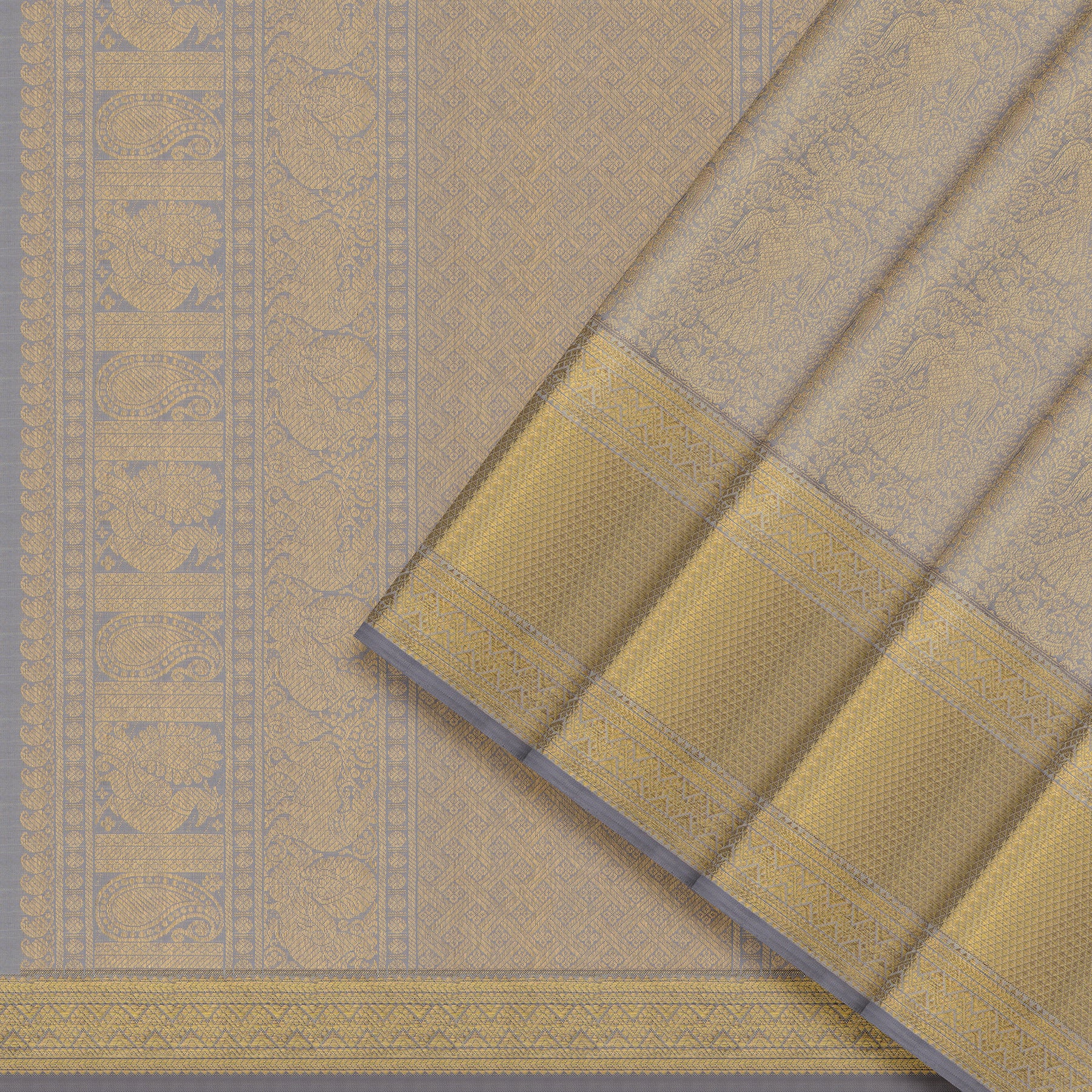 Kanakavalli Kanjivaram Silk Sari 25-599-HS001-03650 - Cover View