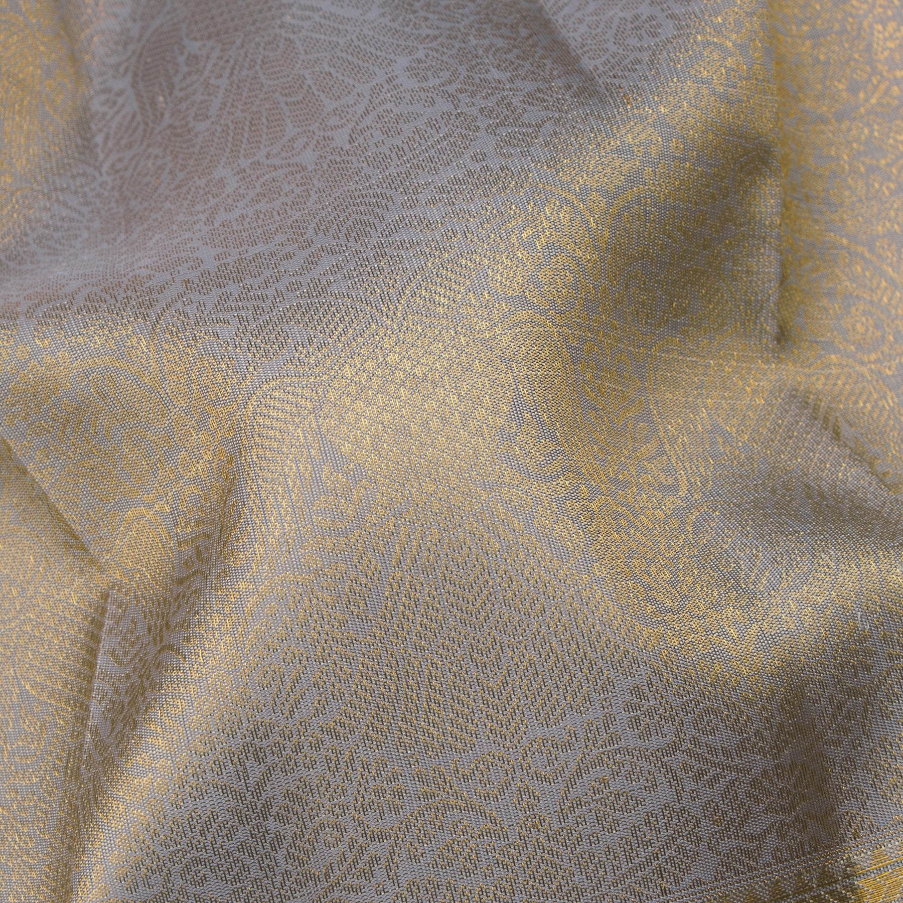 Kanakavalli Kanjivaram Silk Sari 25-599-HS001-03650 - Fabric View