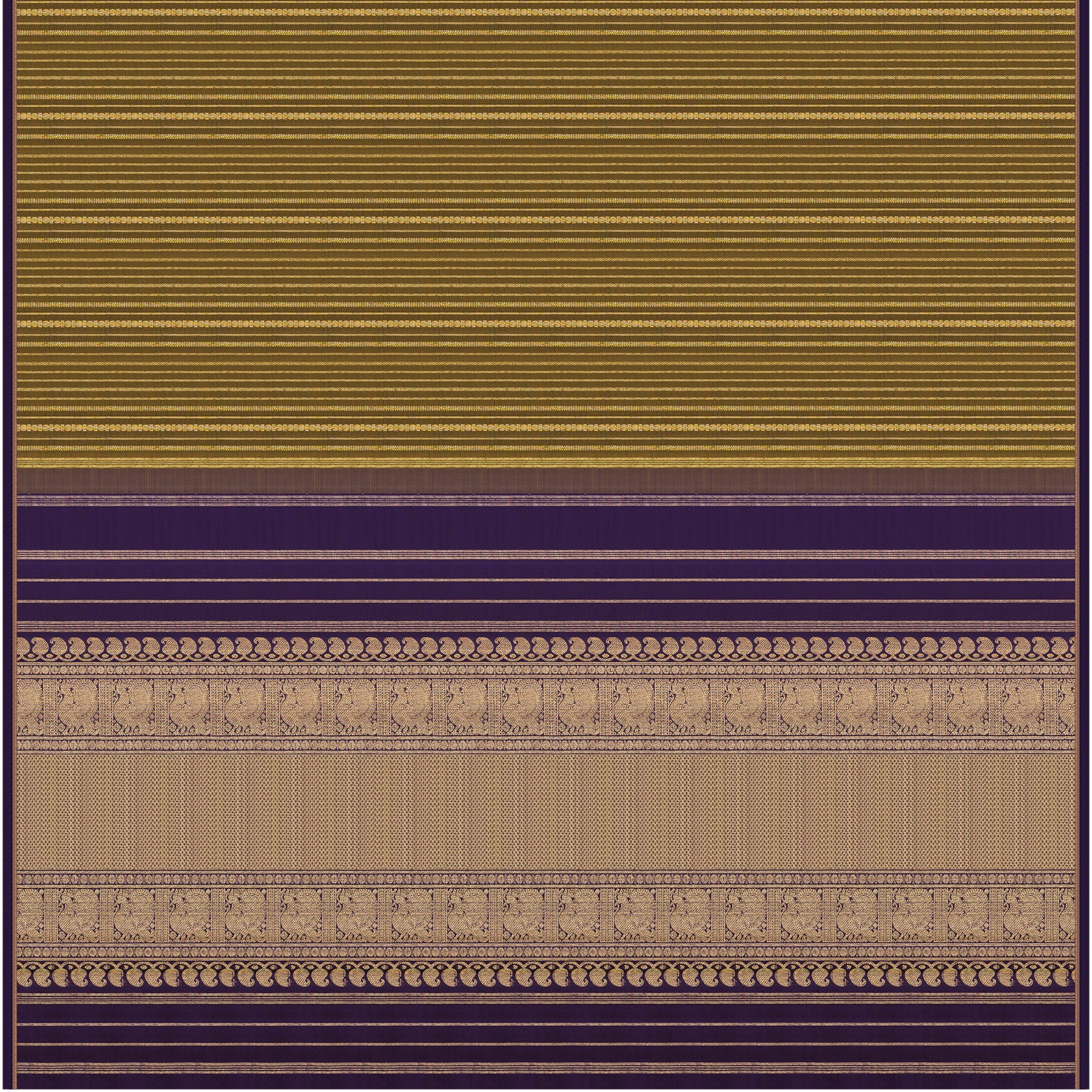Kanakavalli Kanjivaram Silk Sari 25-599-HS001-03752 - Full View