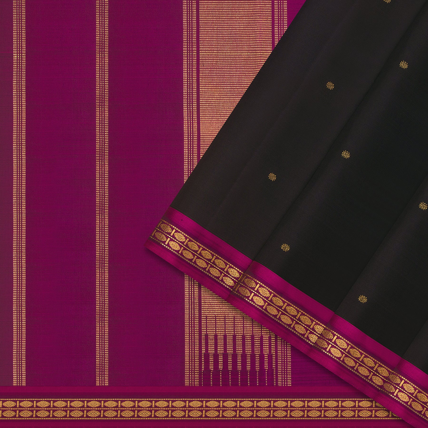 Kanakavalli Kanjivaram Silk Sari 25-599-HS001-03796 - Cover View