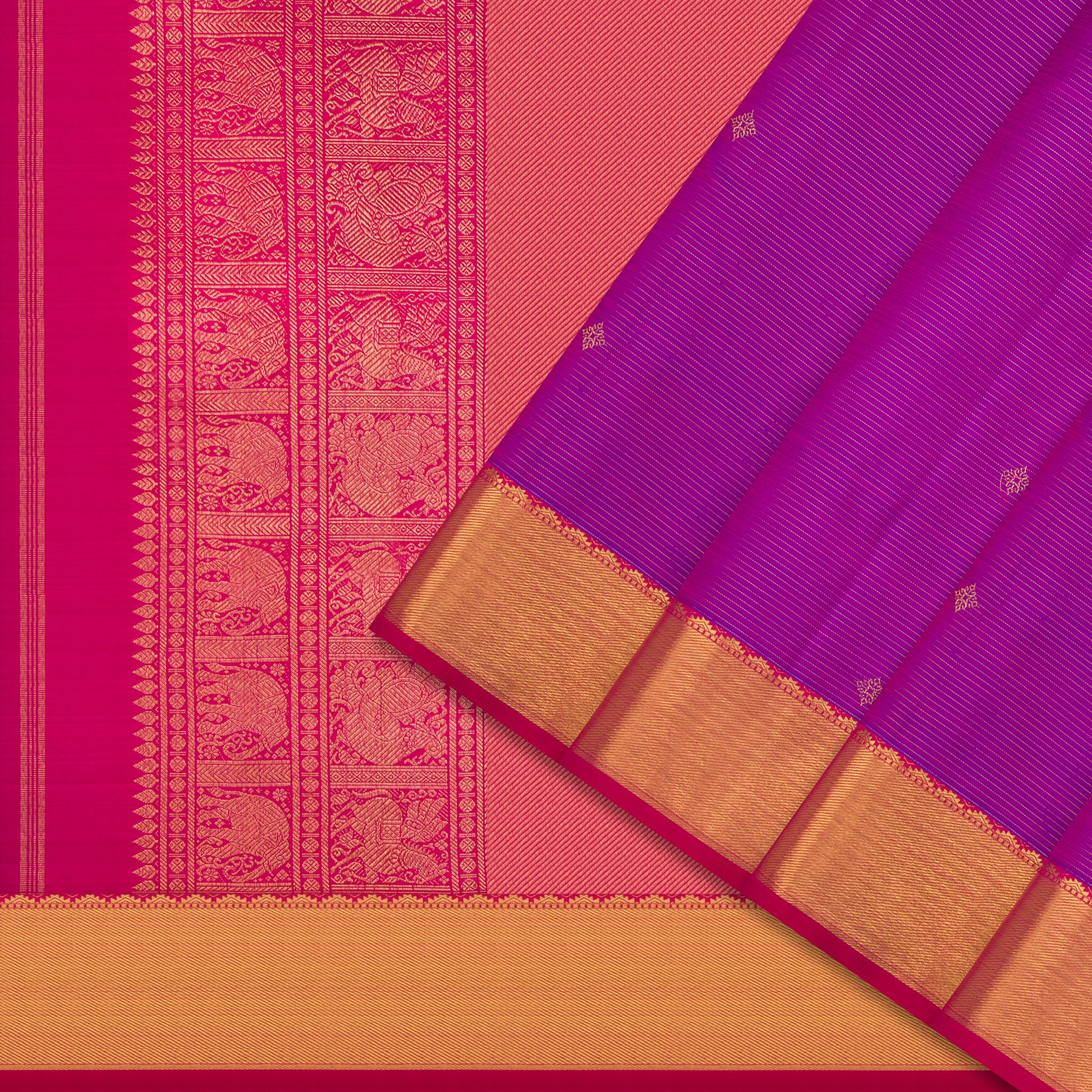 Kanakavalli Kanjivaram Silk Sari 25-599-HS001-03797 - Cover View