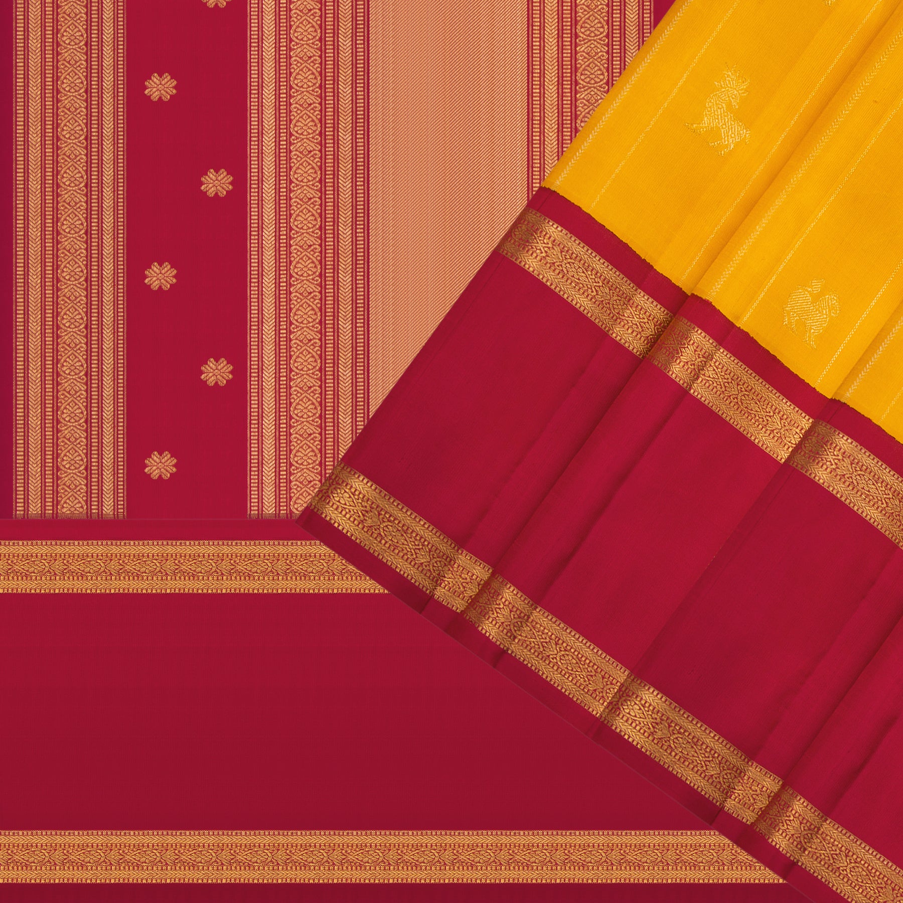 Kanakavalli Kanjivaram Silk Sari 25-599-HS001-03816 - Cover View