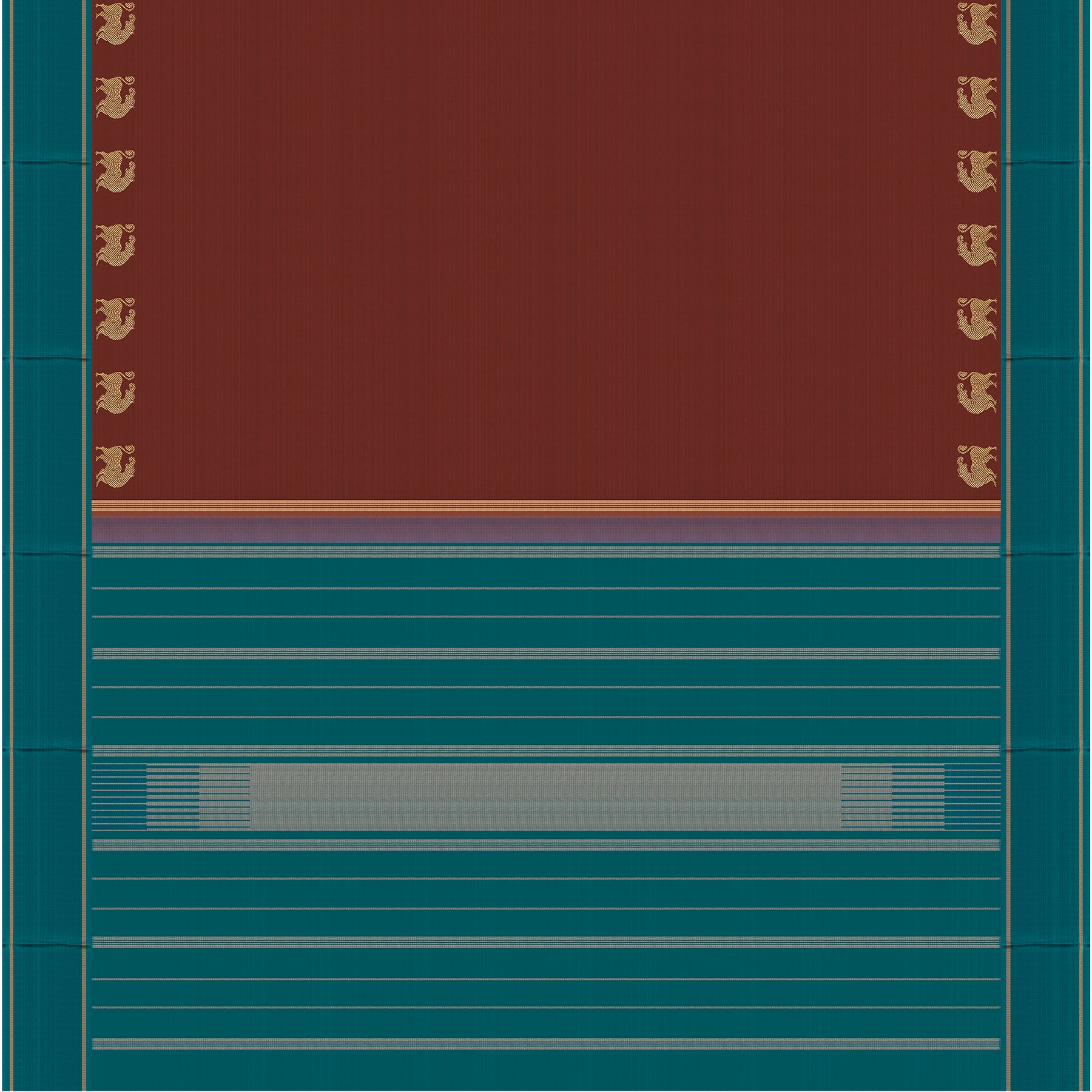 Kanakavalli Kanjivaram Silk Sari 25-599-HS001-03818 - Full View