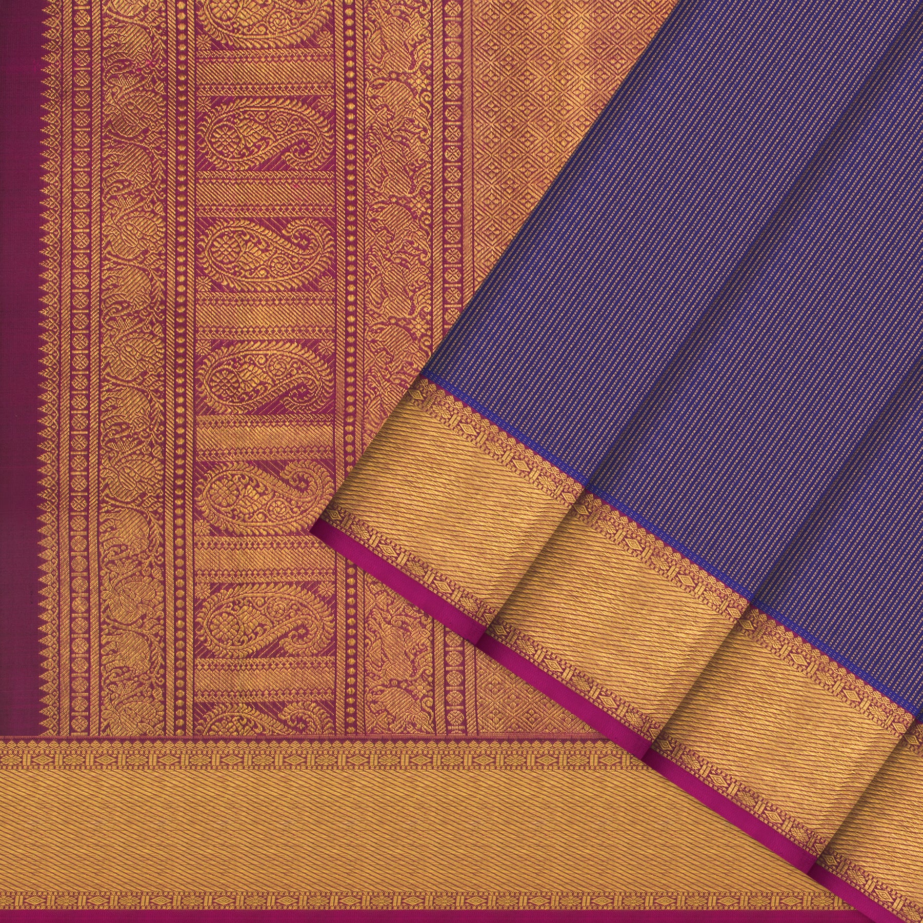 Kanakavalli Kanjivaram Silk Sari 25-599-HS001-03824 - Cover View