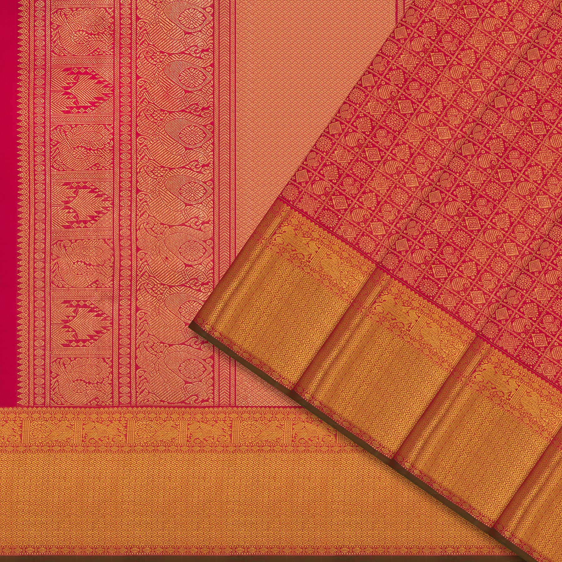 Kanakavalli Kanjivaram Silk Sari 25-599-HS001-03825 - Cover View