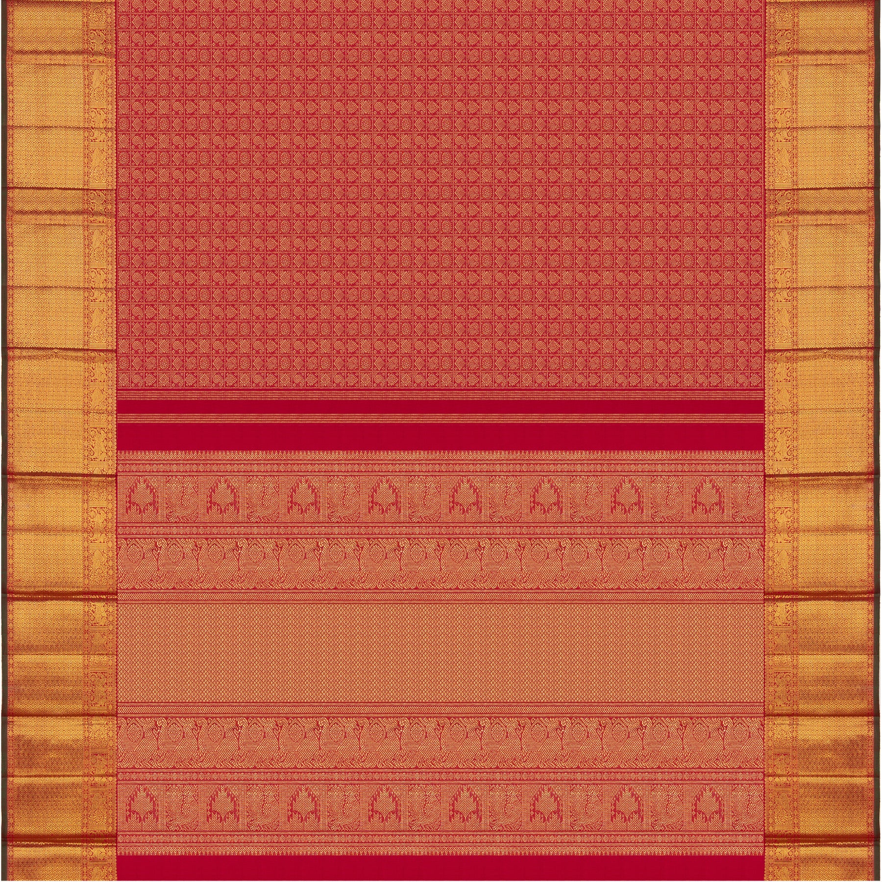 Kanakavalli Kanjivaram Silk Sari 25-599-HS001-03825 - Full View