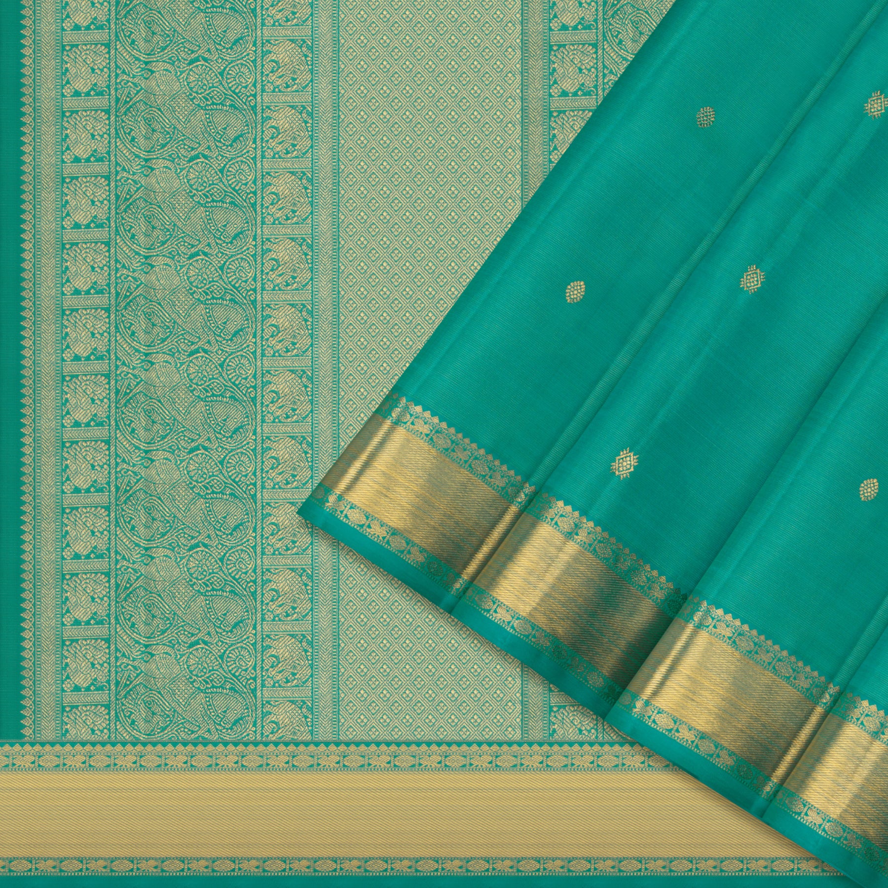 Kanakavalli Kanjivaram Silk Sari 25-599-HS001-03829 - Cover View
