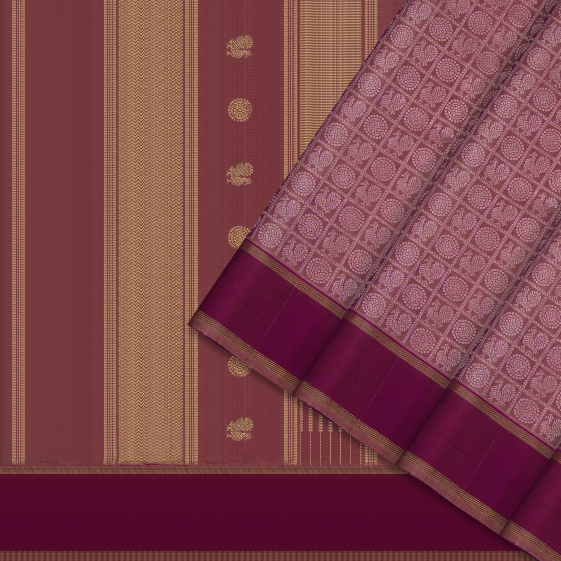 Kanakavalli Kanjivaram Silk Sari 25-599-HS001-04343 - Cover View