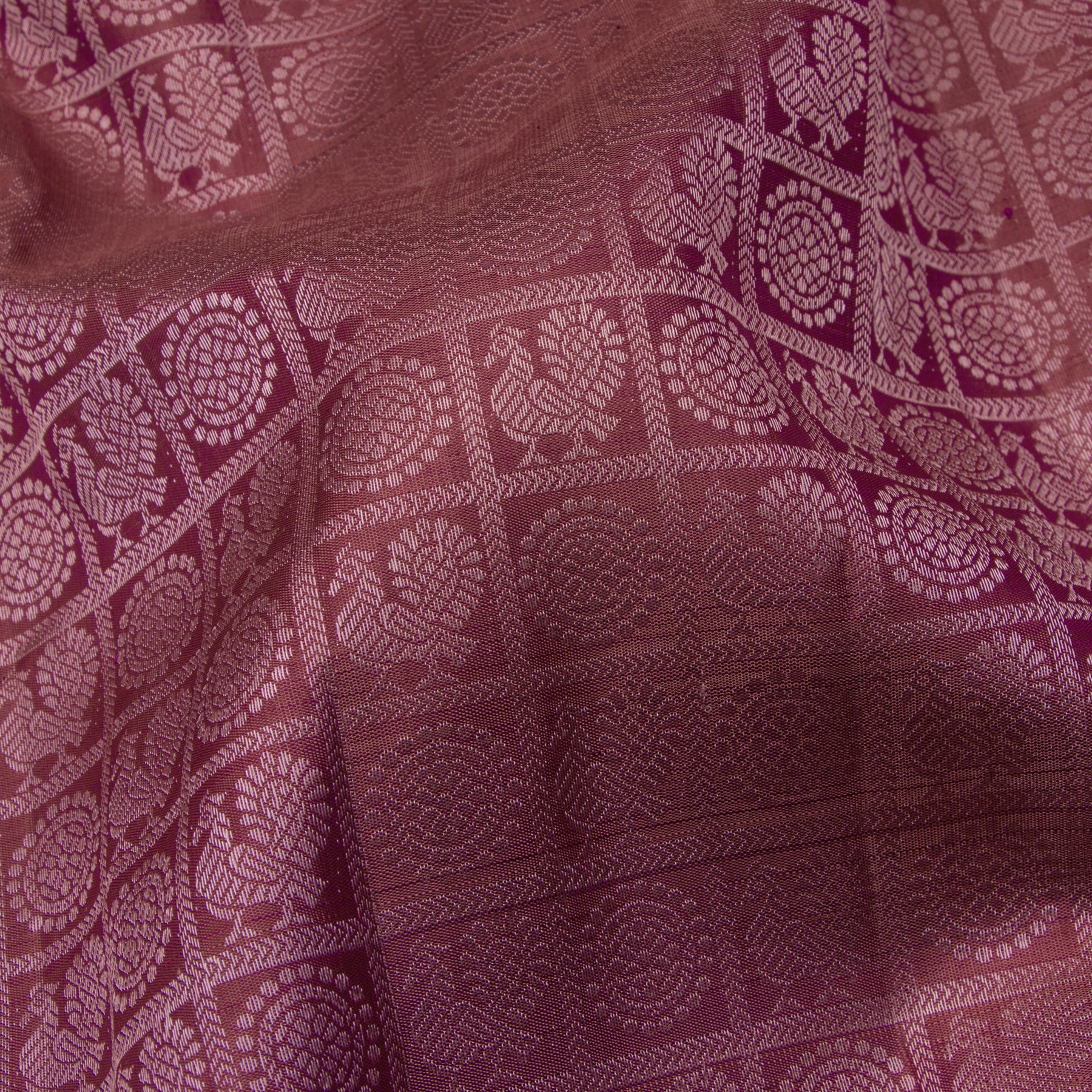 Kanakavalli Kanjivaram Silk Sari 25-599-HS001-04343 - Fabric View