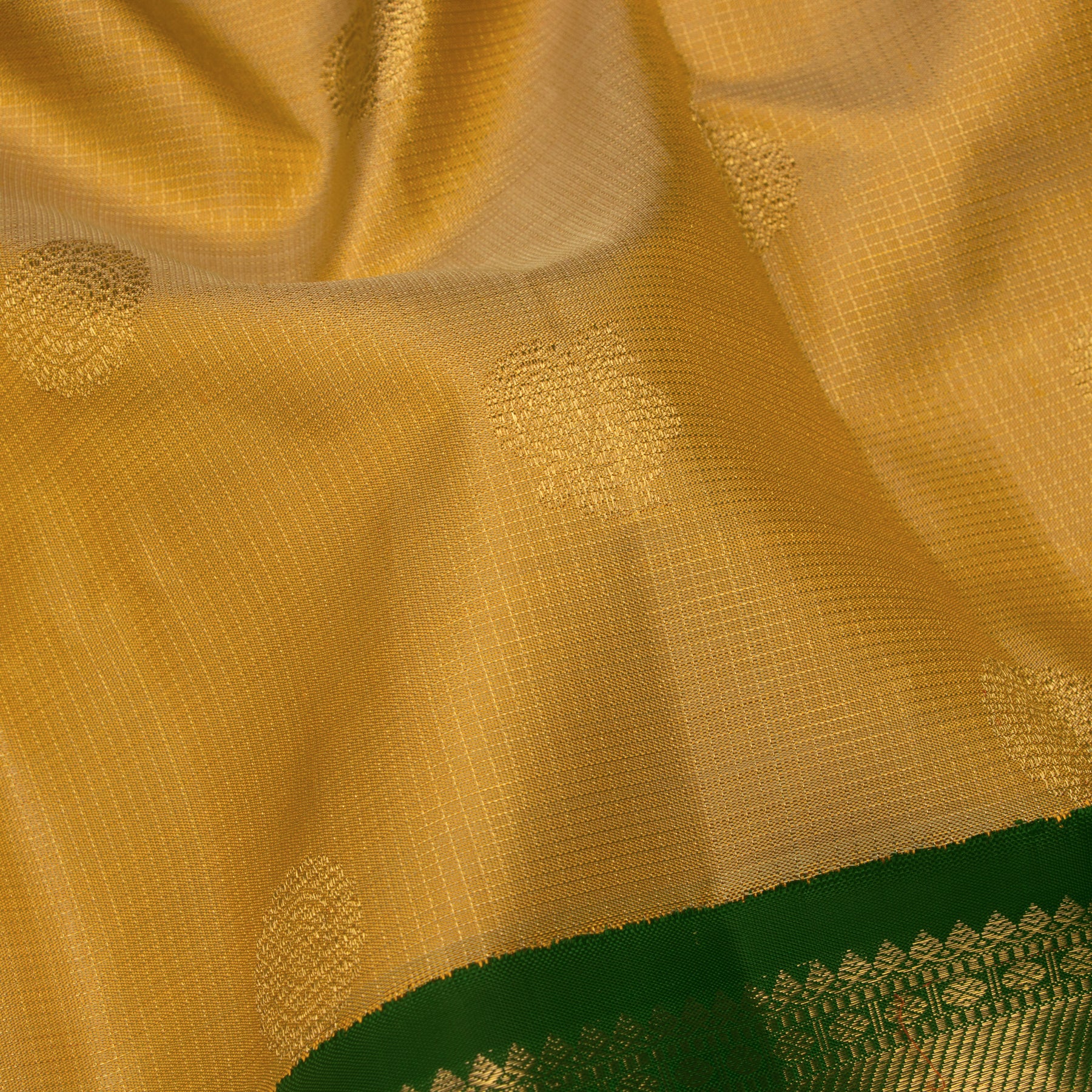 Kanakavalli Kanjivaram Silk Sari 25-599-HS001-04350 - Fabric View
