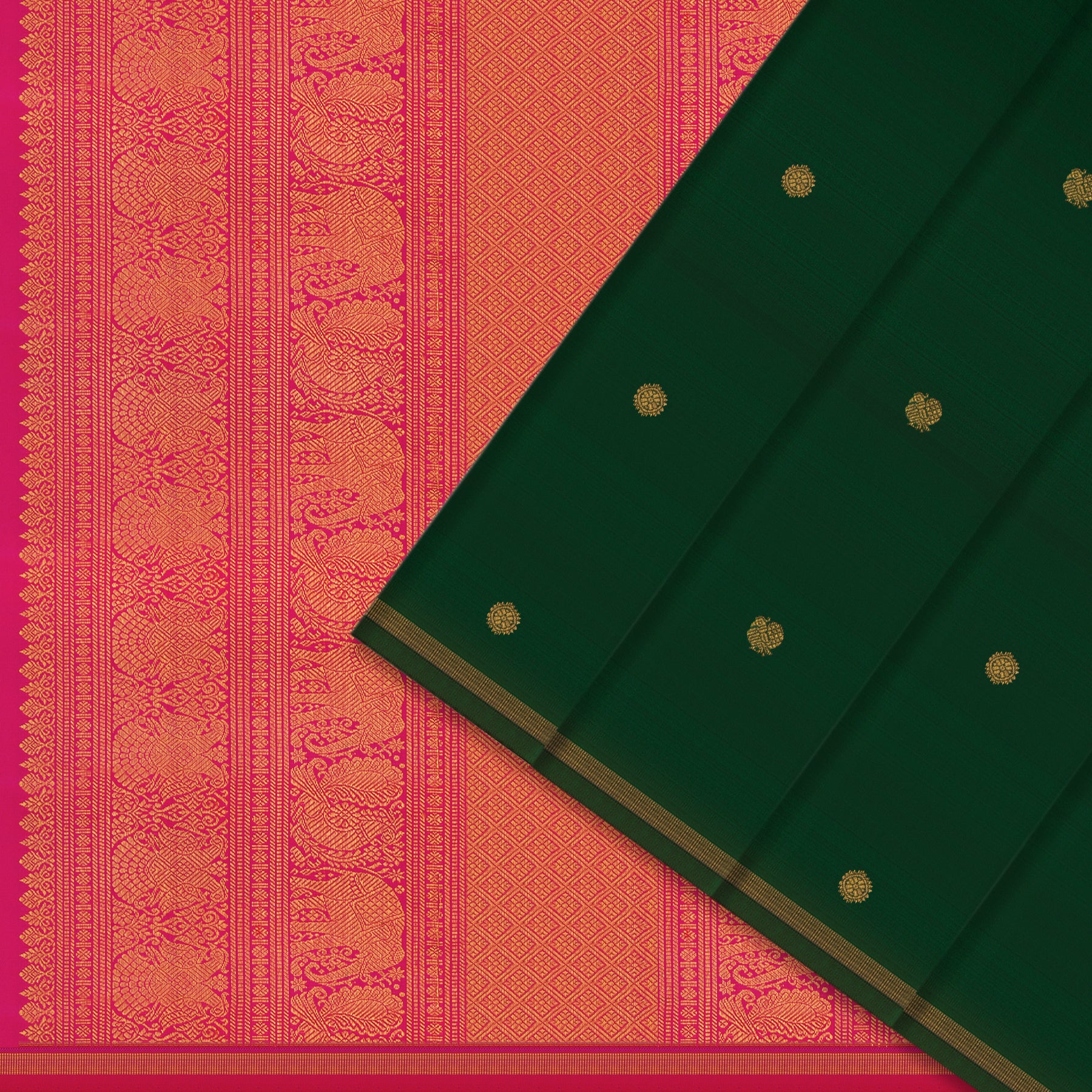 Kanakavalli Kanjivaram Silk Sari 25-599-HS001-04352 - Cover View