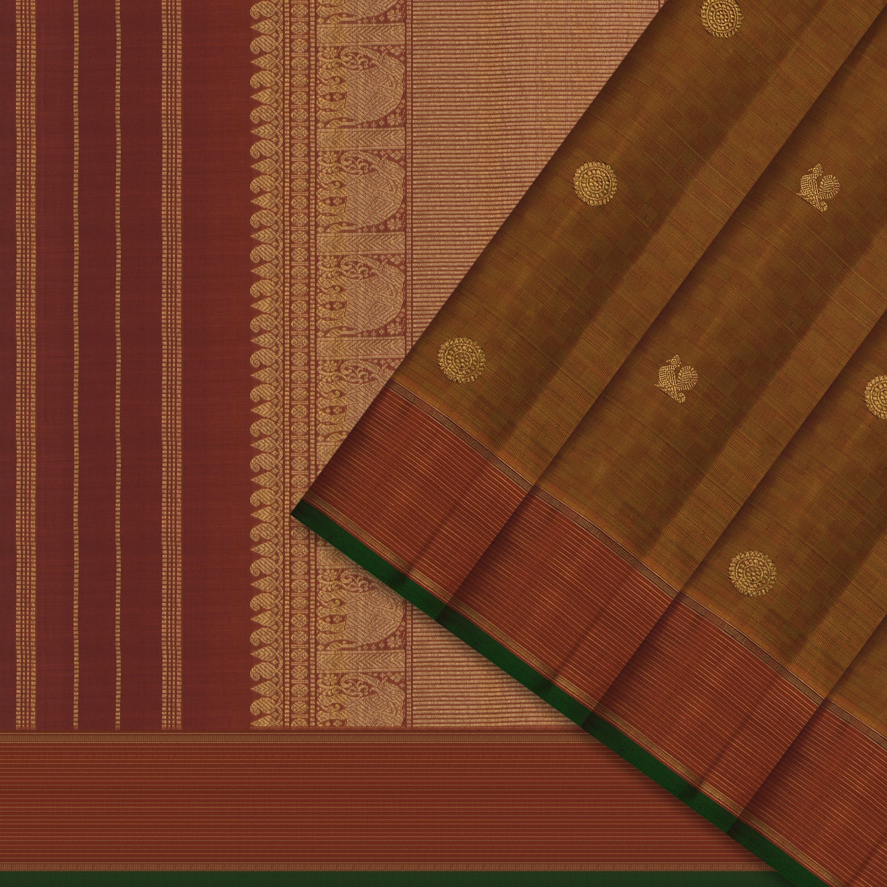 Kanakavalli Kanjivaram Silk Sari 25-599-HS001-04973 - Cover View