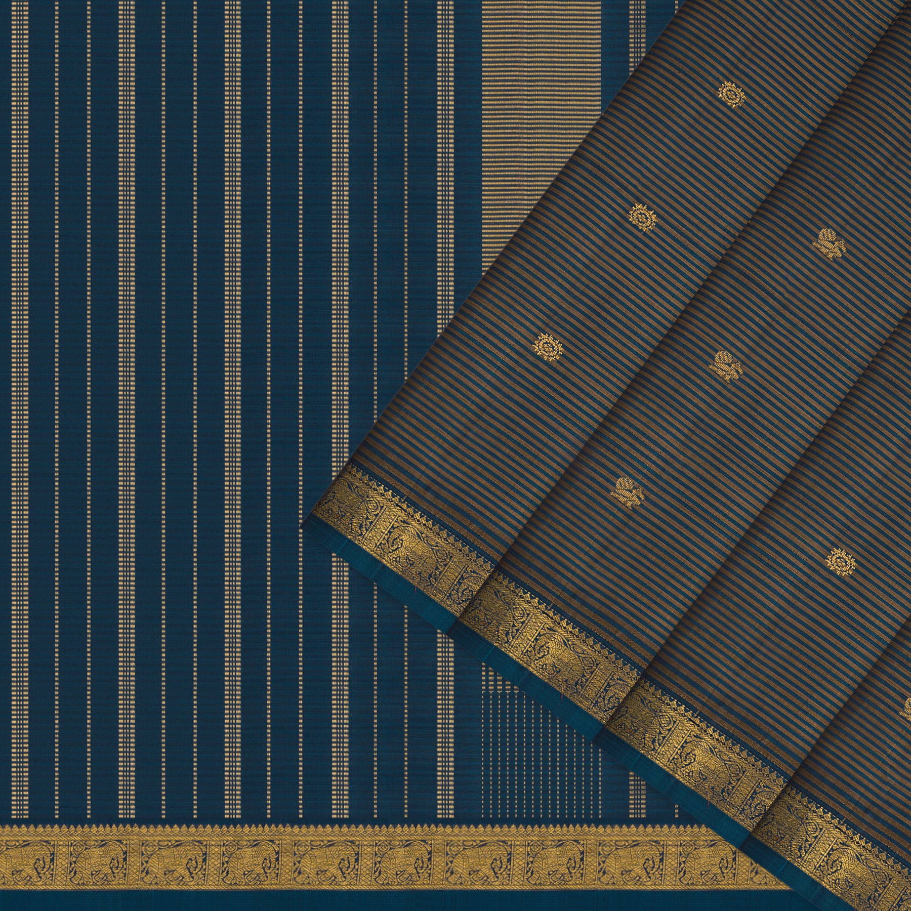 Kanakavalli Kanjivaram Silk Sari 25-599-HS001-04982 - Cover View