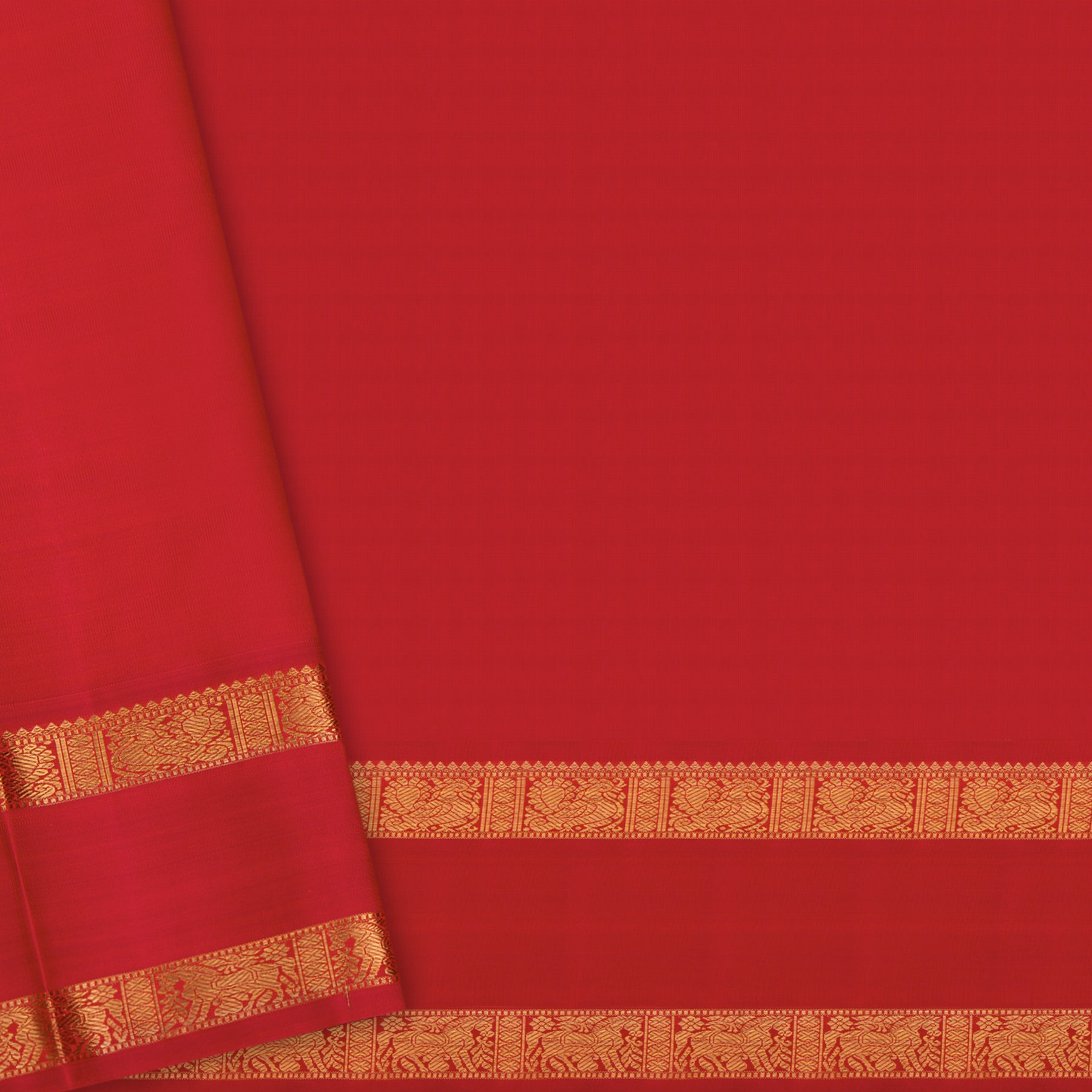 Kanakavalli Kanjivaram Silk Sari 25-599-HS001-04987 - Blouse View