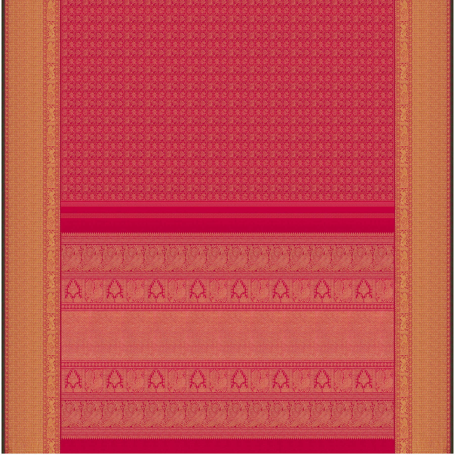 Kanakavalli Kanjivaram Silk Sari 25-599-HS001-05062 - Full View