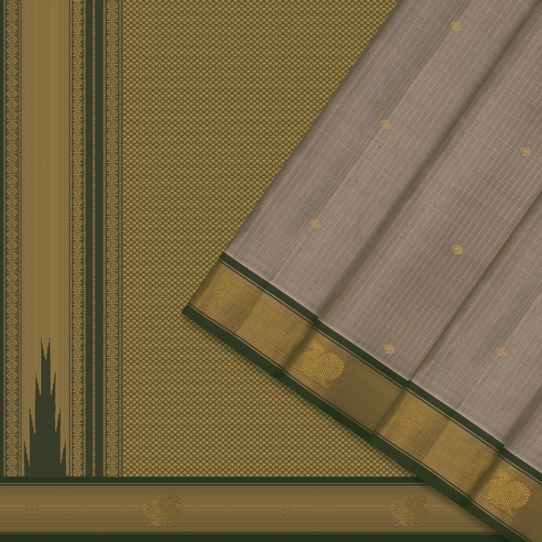 Kanakavalli Kanjivaram Silk Sari 25-599-HS001-05086 - Cover View