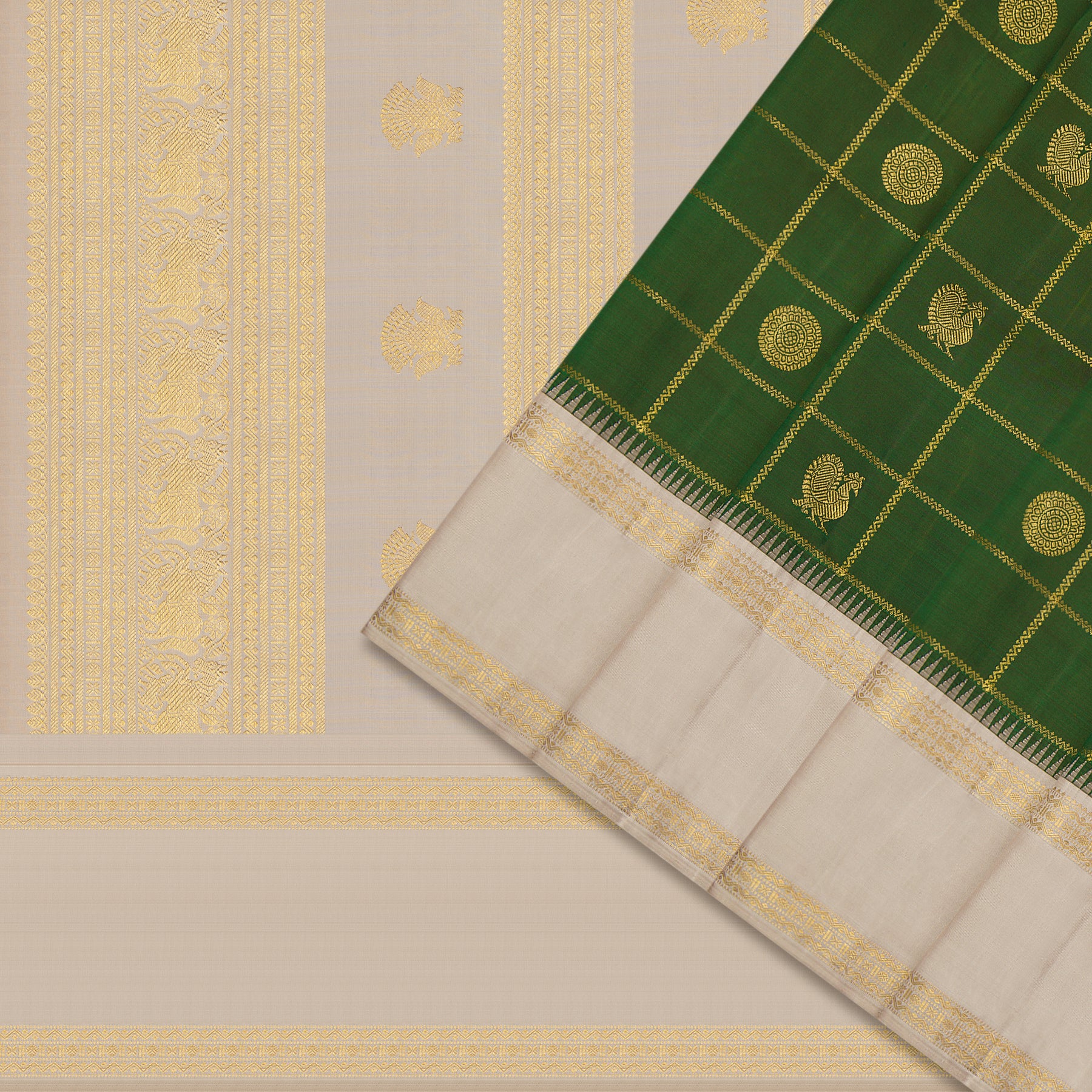 Kanakavalli Kanjivaram Silk Sari 25-599-HS001-05103 - Cover View