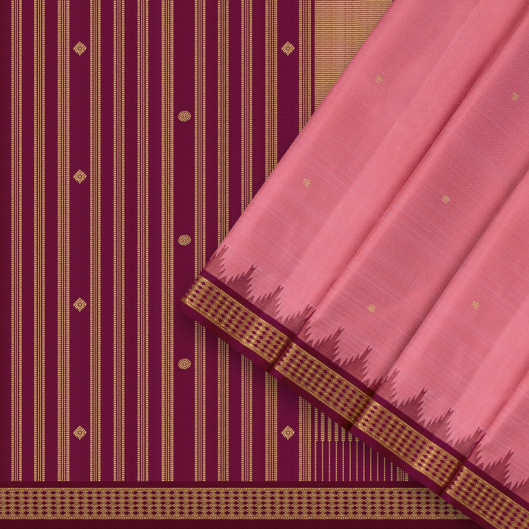 Kanakavalli Kanjivaram Silk Sari 25-595-HS001-05980 - Cover View