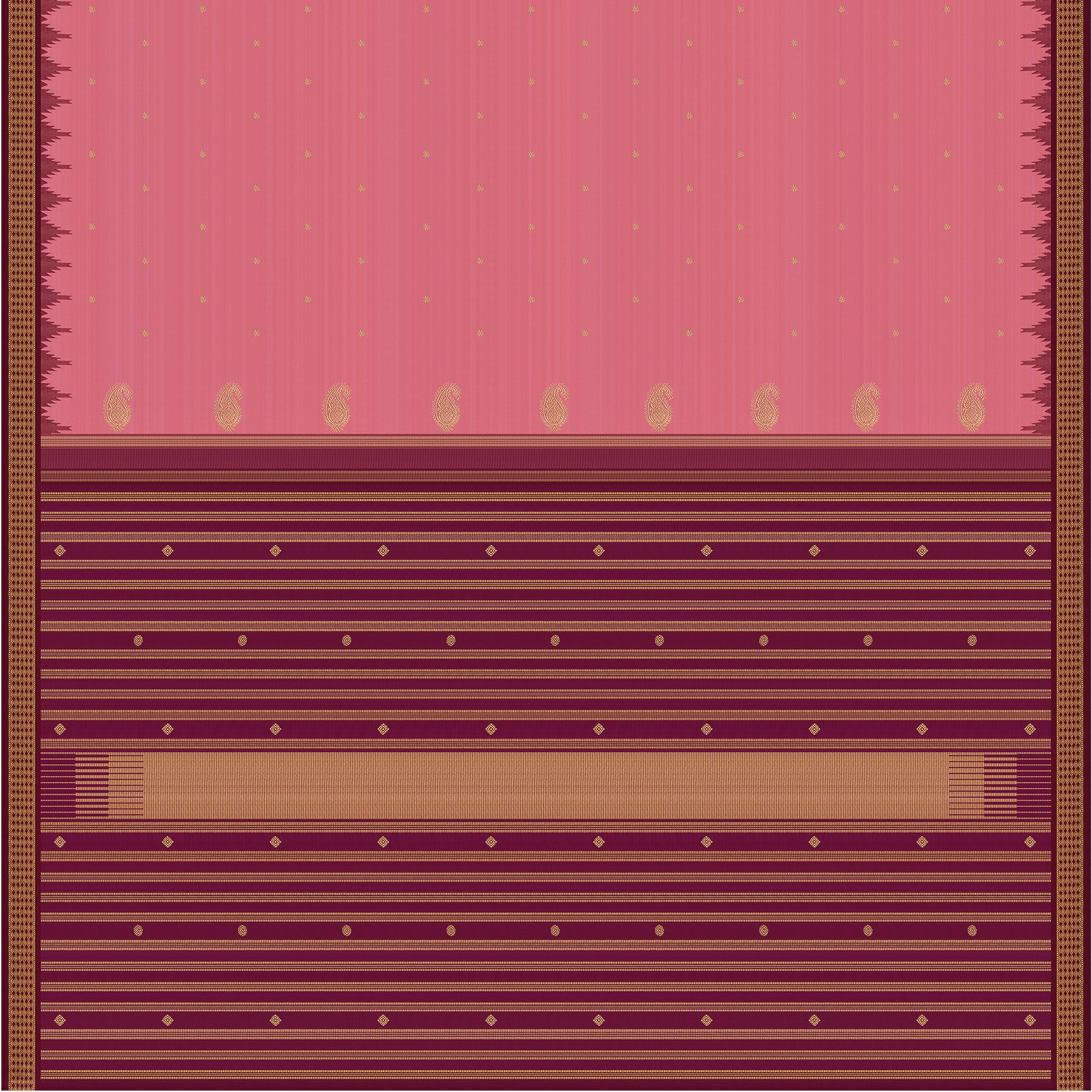 Kanakavalli Kanjivaram Silk Sari 25-595-HS001-05980 - Full View