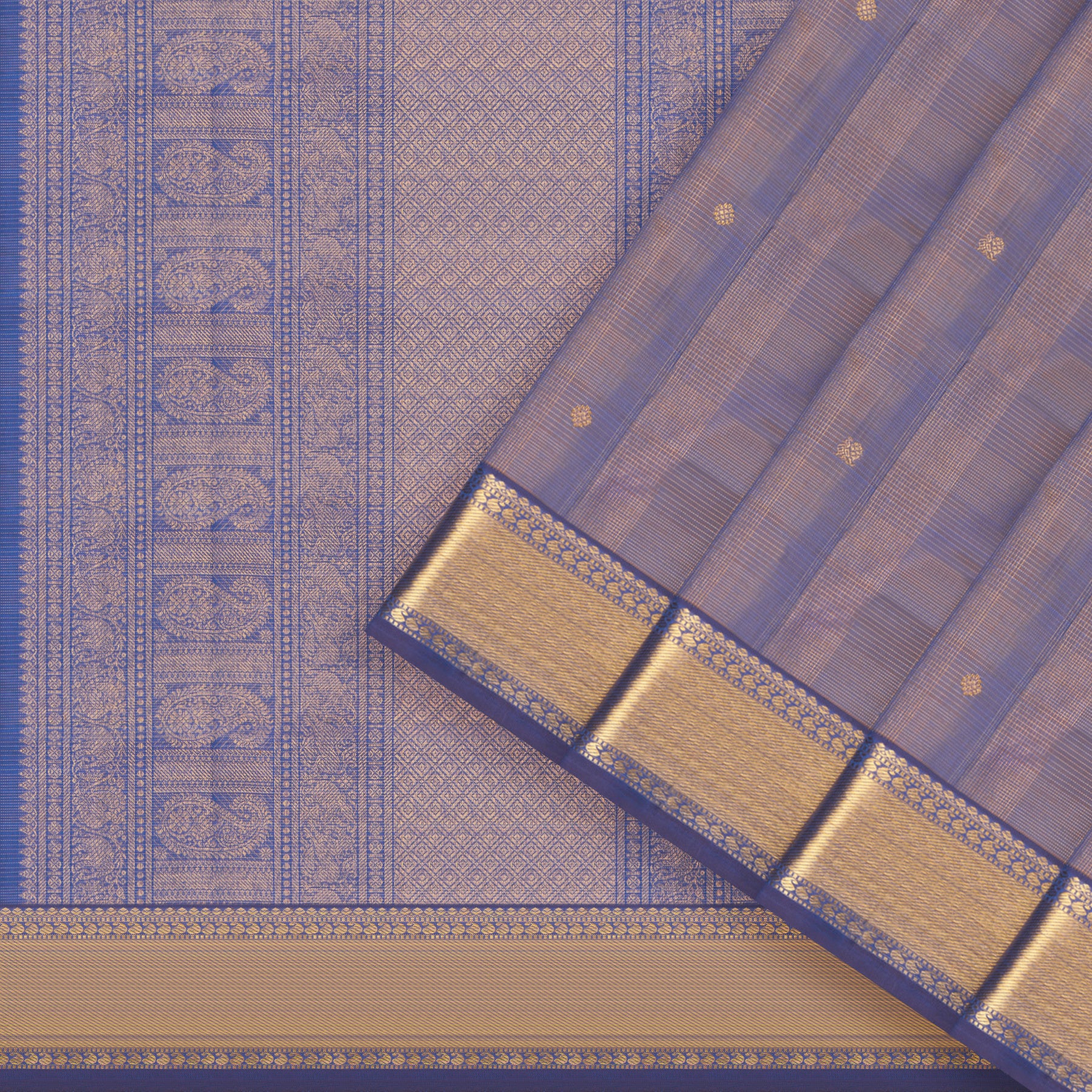 Kanakavalli Kanjivaram Silk Sari 25-599-HS001-06677 - Cover View