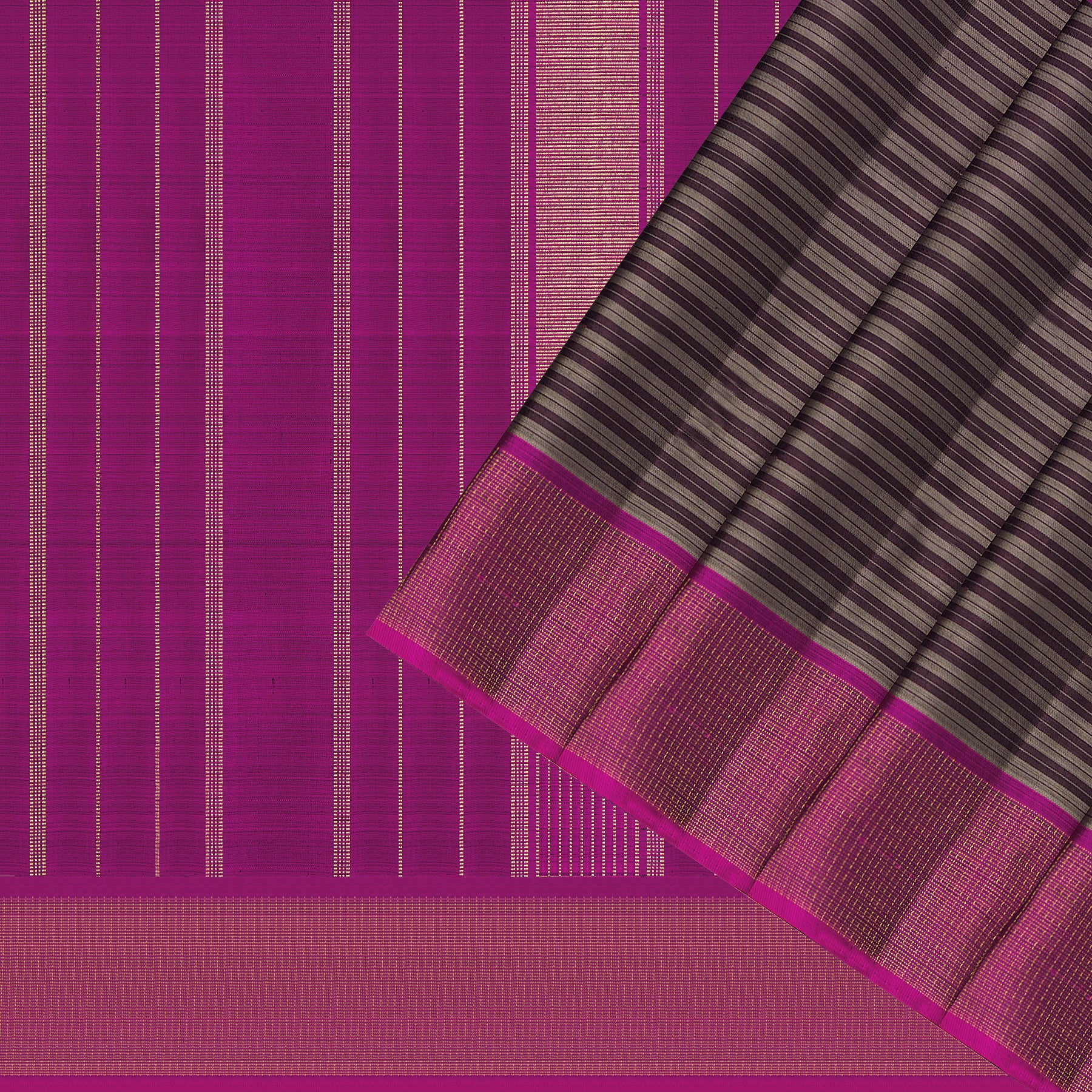 Kanakavalli Kanjivaram Silk Sari 25-599-HS001-06678 - Cover View