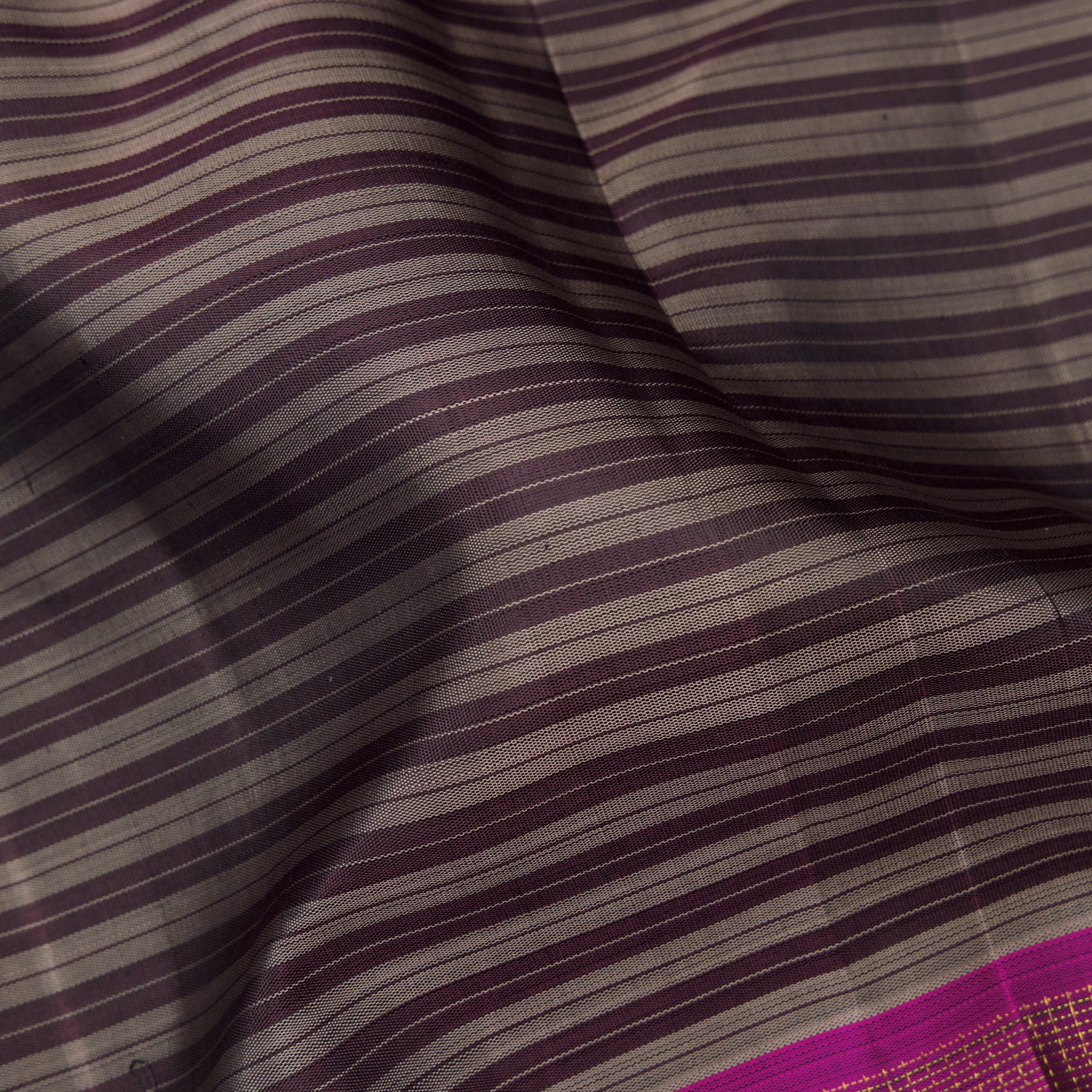 Kanakavalli Kanjivaram Silk Sari 25-599-HS001-06678 - Fabric View