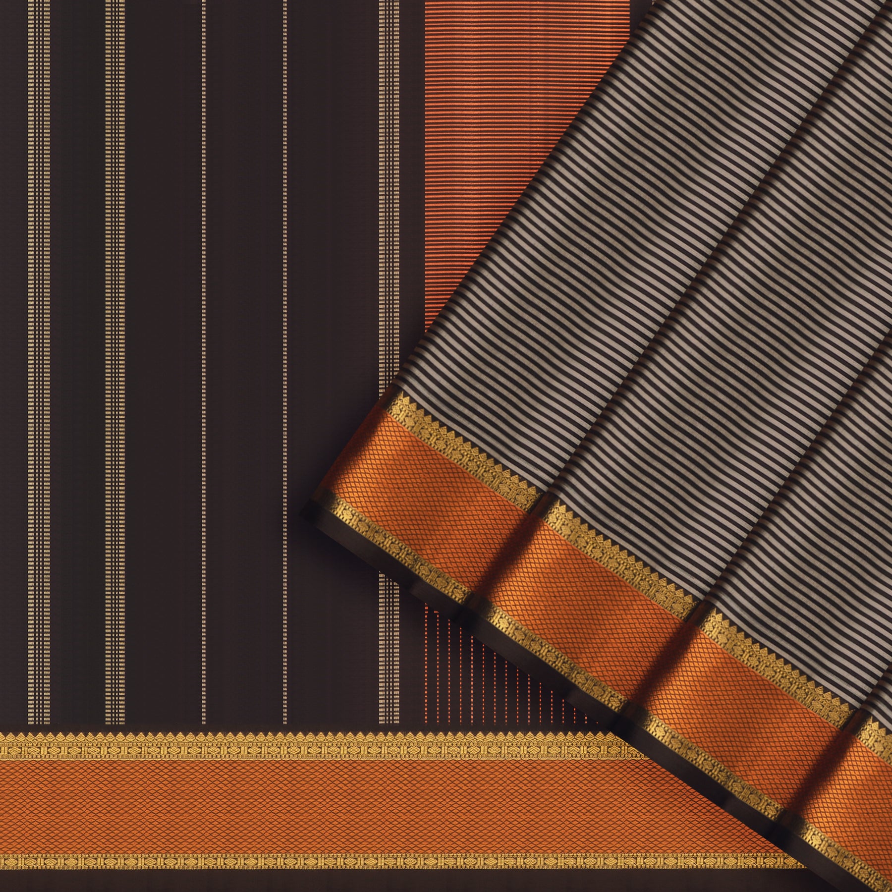 Kanakavalli Kanjivaram Silk Sari 25-599-HS001-06698 - Cover View