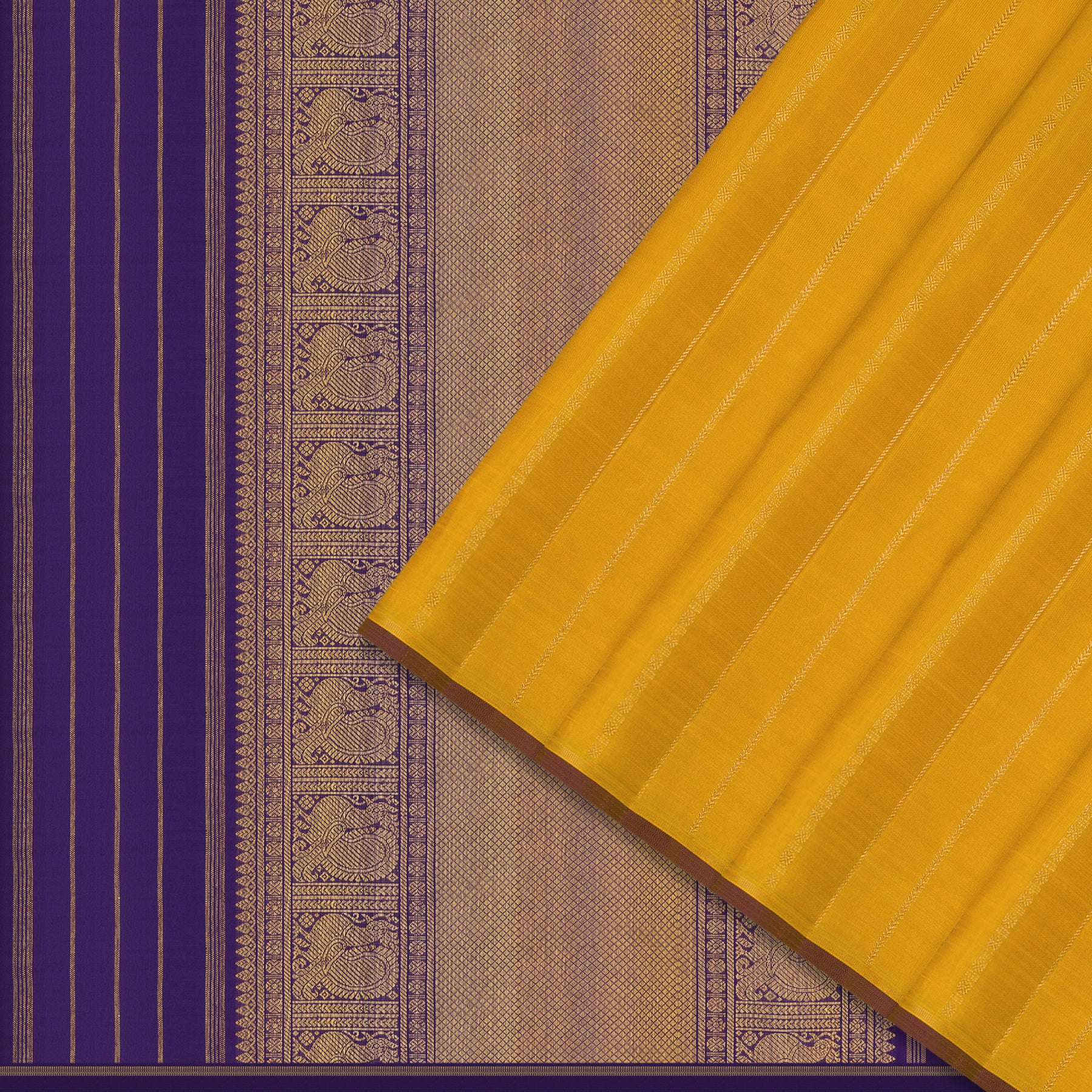 Kanakavalli Kanjivaram Silk Sari 25-599-HS001-06700 - Cover View