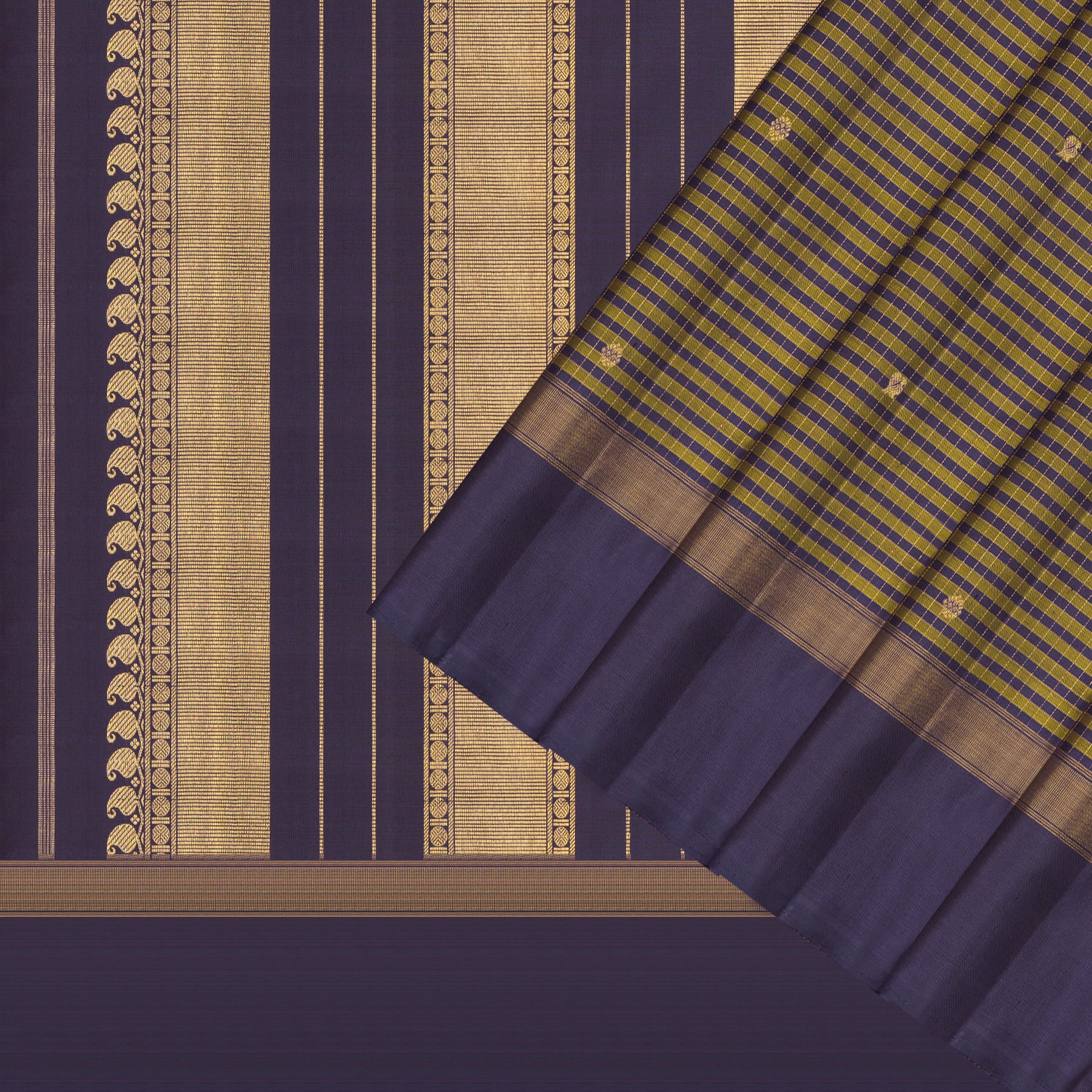 Kanakavalli Kanjivaram Silk Sari 25-599-HS001-06716 - Cover View