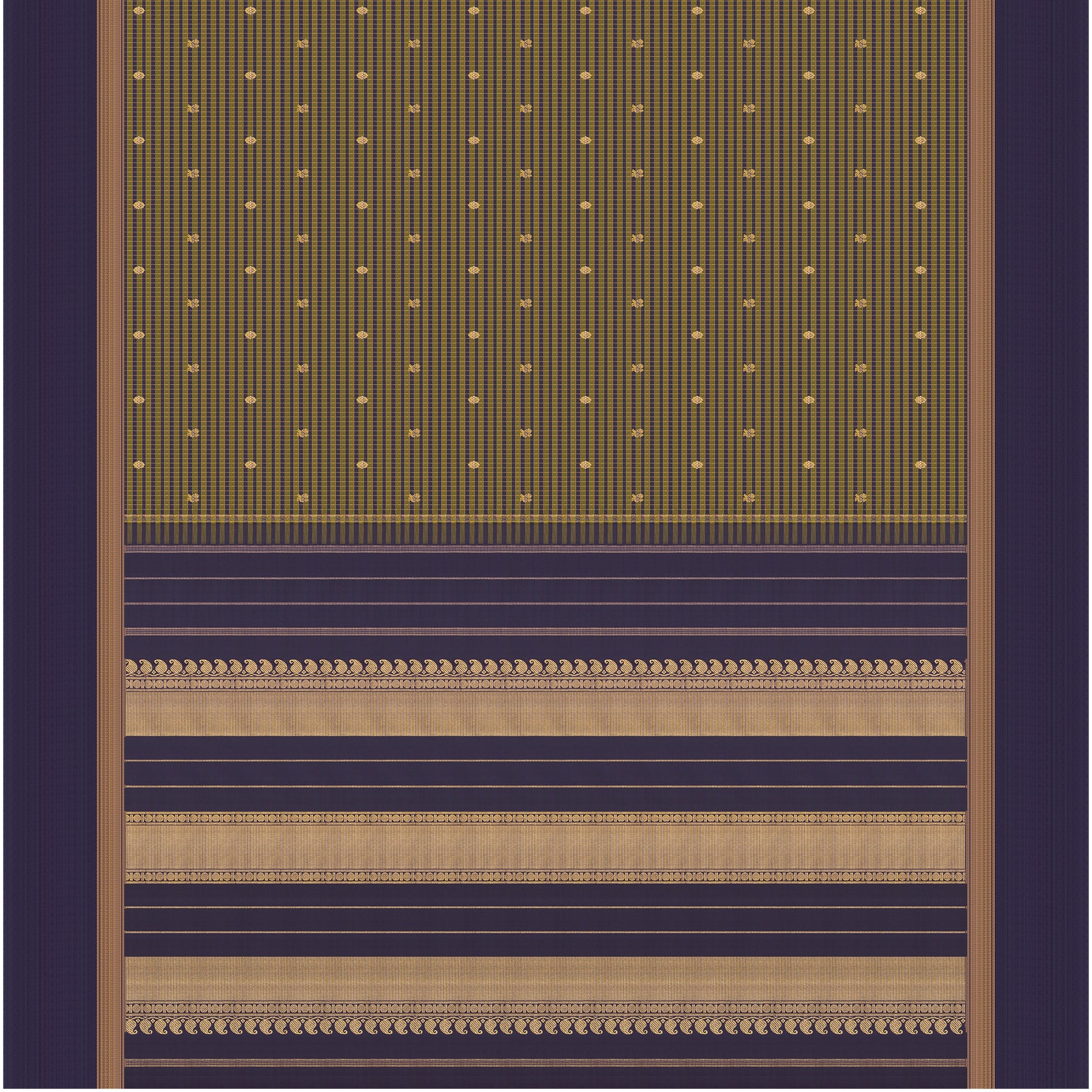 Kanakavalli Kanjivaram Silk Sari 25-599-HS001-06716 - Full View