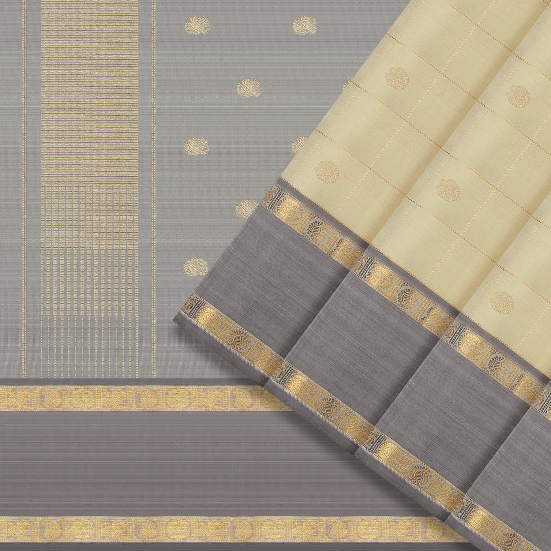 Kanakavalli Kanjivaram Silk Sari 25-599-HS001-07584 - Cover View