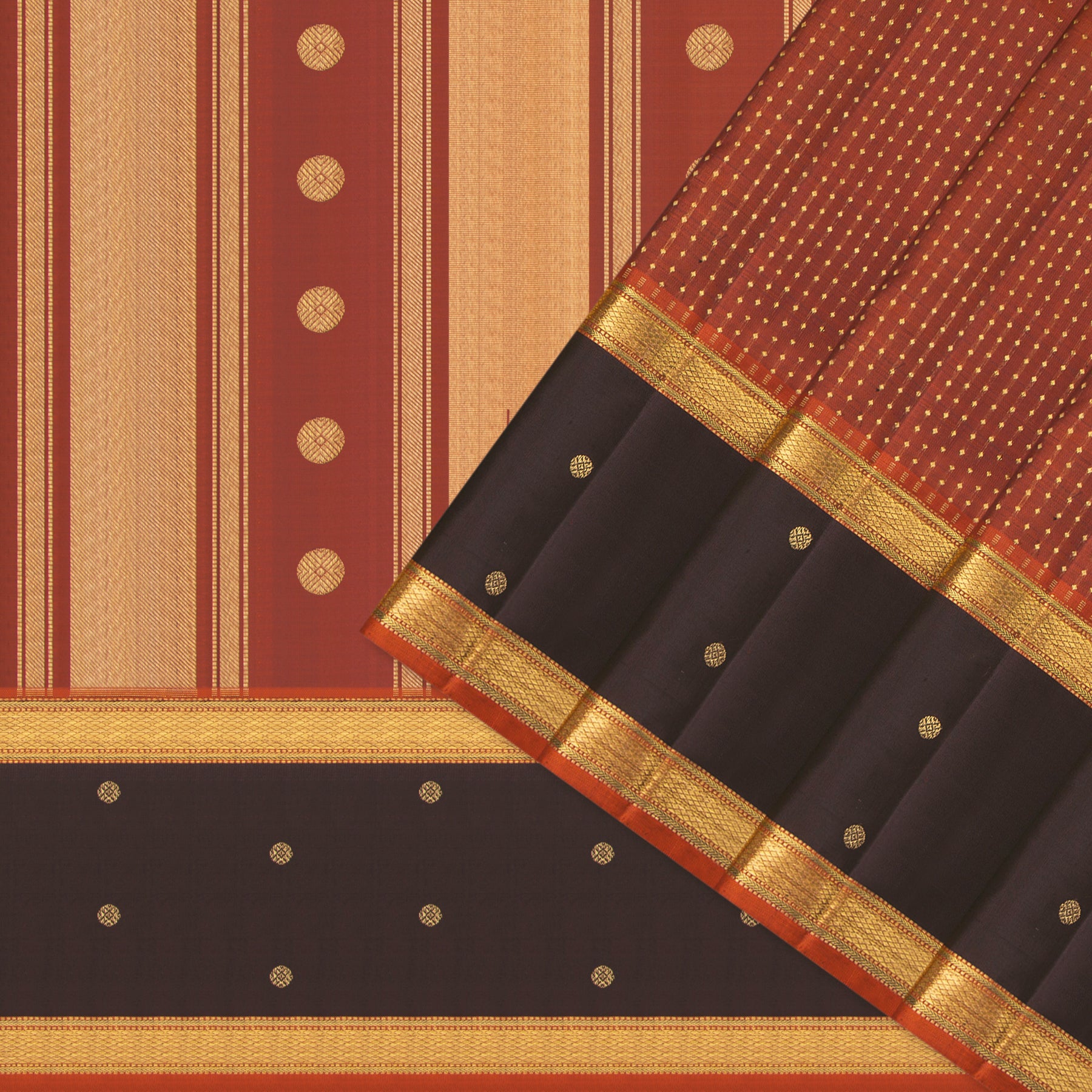 Kanakavalli Kanjivaram Silk Sari 25-599-HS001-07592 - Cover View