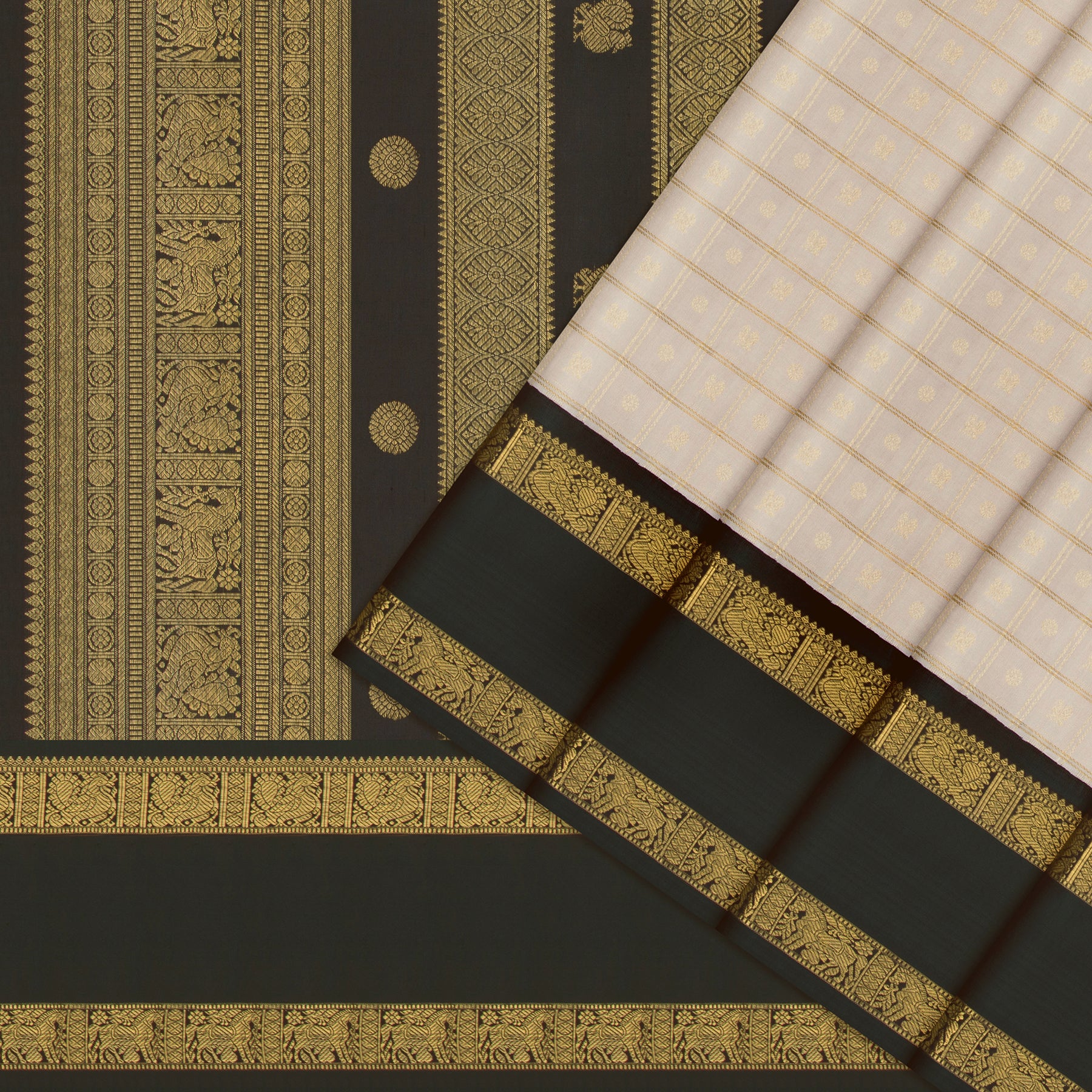 Kanakavalli Kanjivaram Silk Sari 25-599-HS001-07633 - Cover View