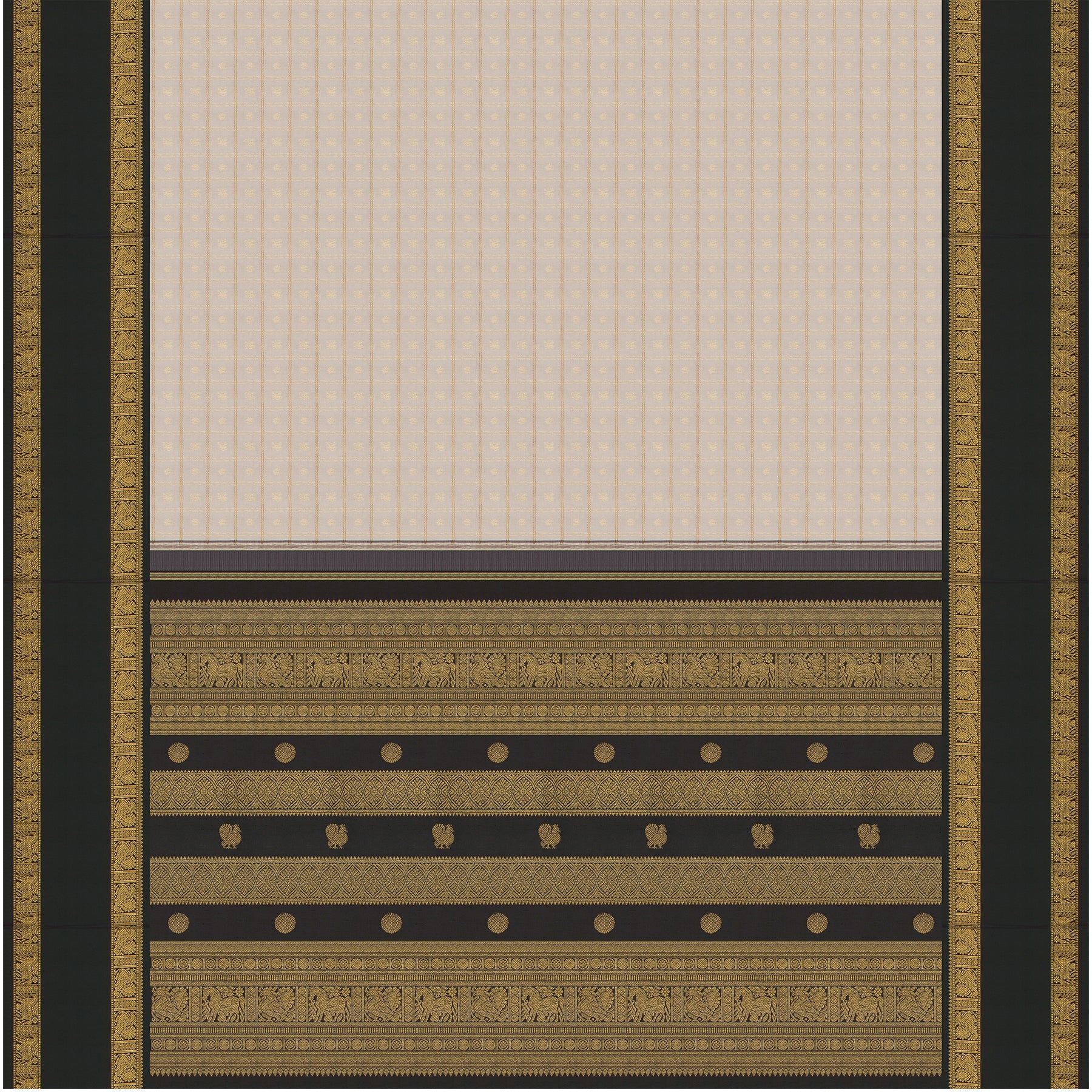 Kanakavalli Kanjivaram Silk Sari 25-599-HS001-07633 - Full View