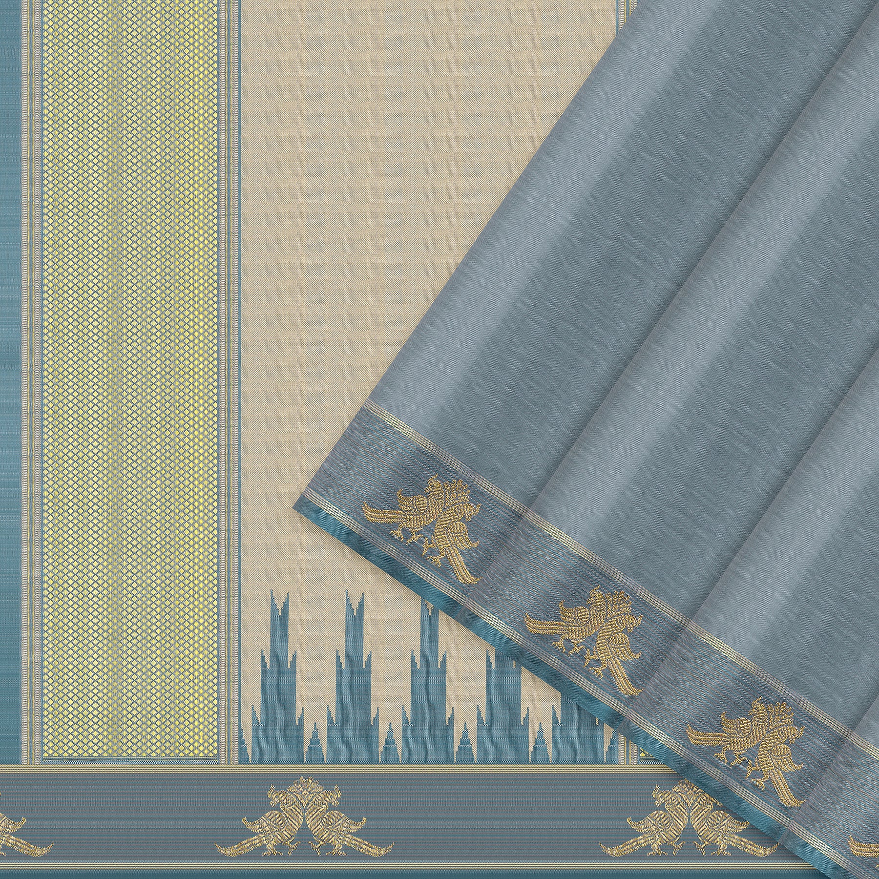 Kanakavalli Kanjivaram Silk Sari 25-599-HS001-07638 - Cover View