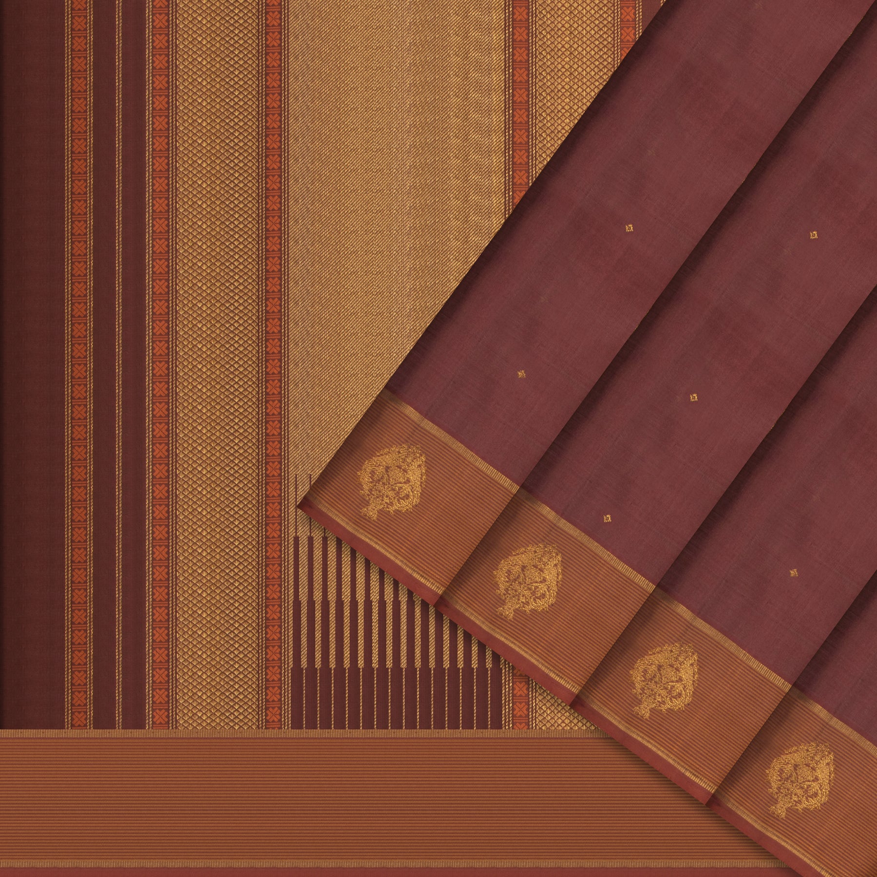 Kanakavalli Kanjivaram Silk Sari 25-599-HS001-07652 - Cover View
