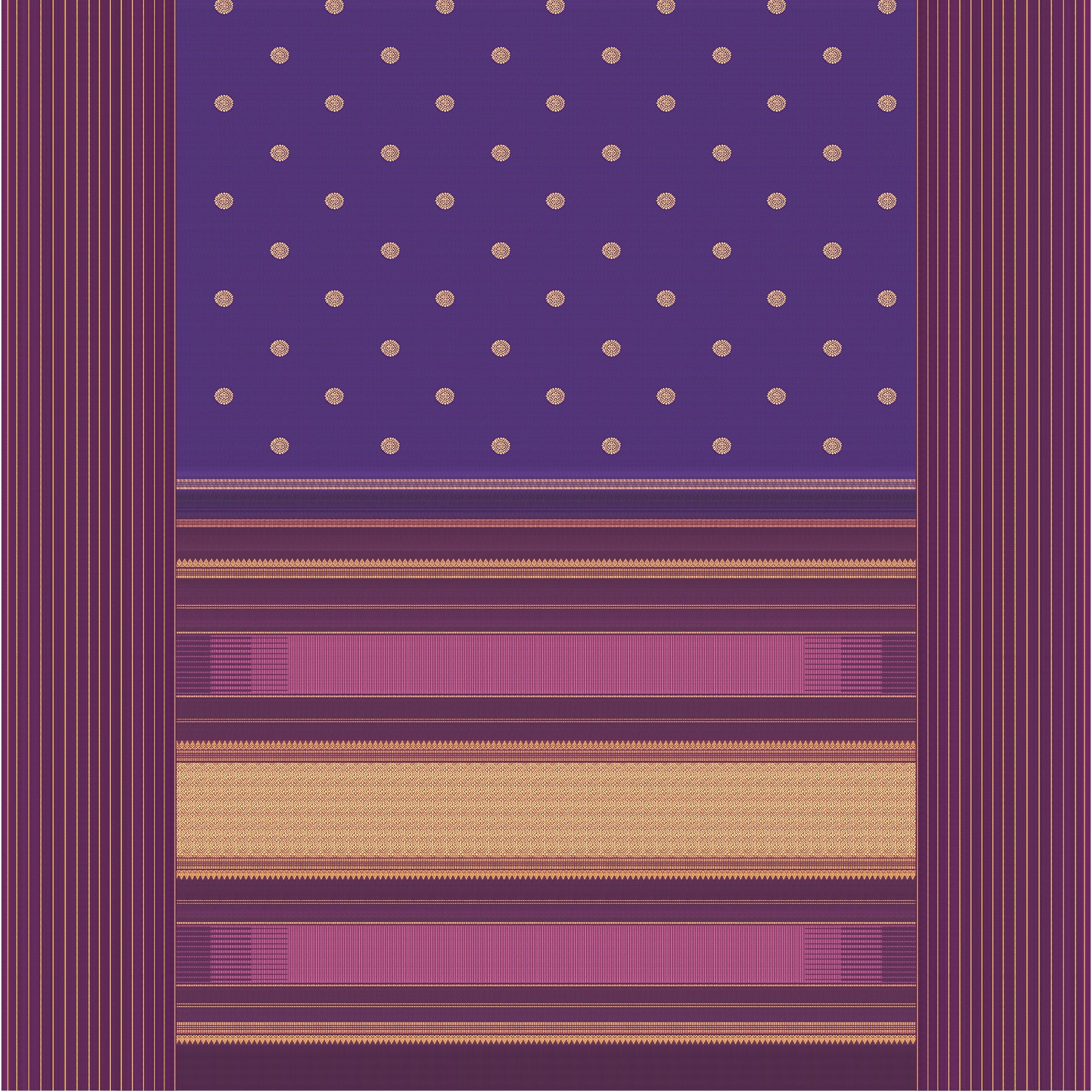 Kanakavalli Kanjivaram Silk Sari 25-599-HS001-07667 - Full View